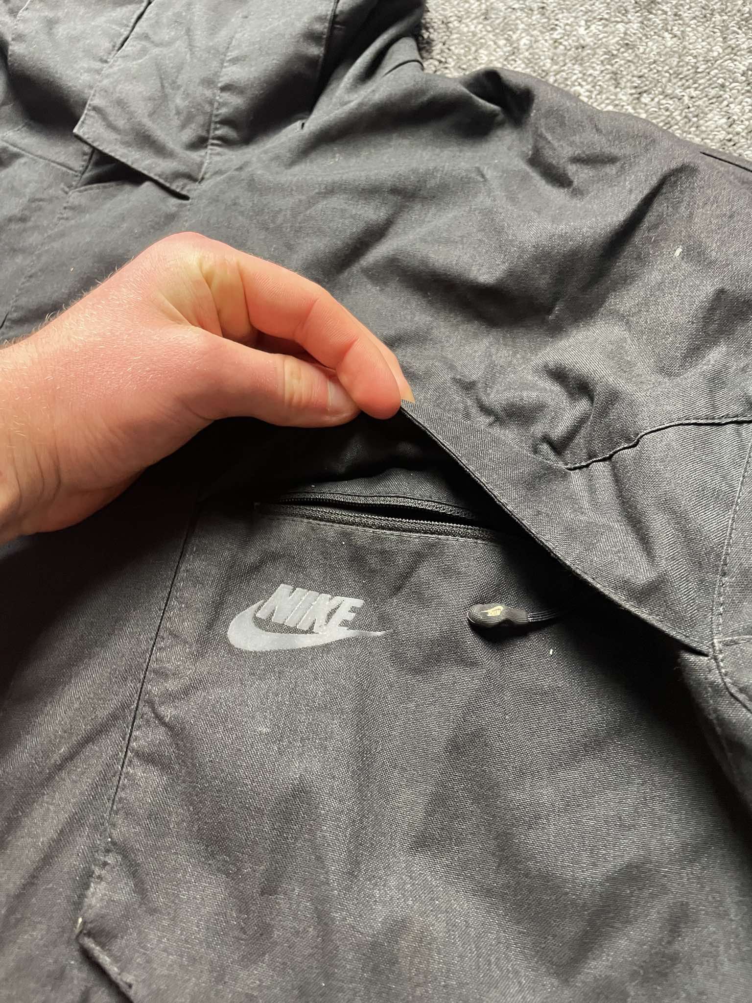 Nike × Vintage Heavy Coat Jacket Nike Logo y2k 90s basic boxy oversize Size US XL / EU 56 / 4 - 4 Thumbnail
