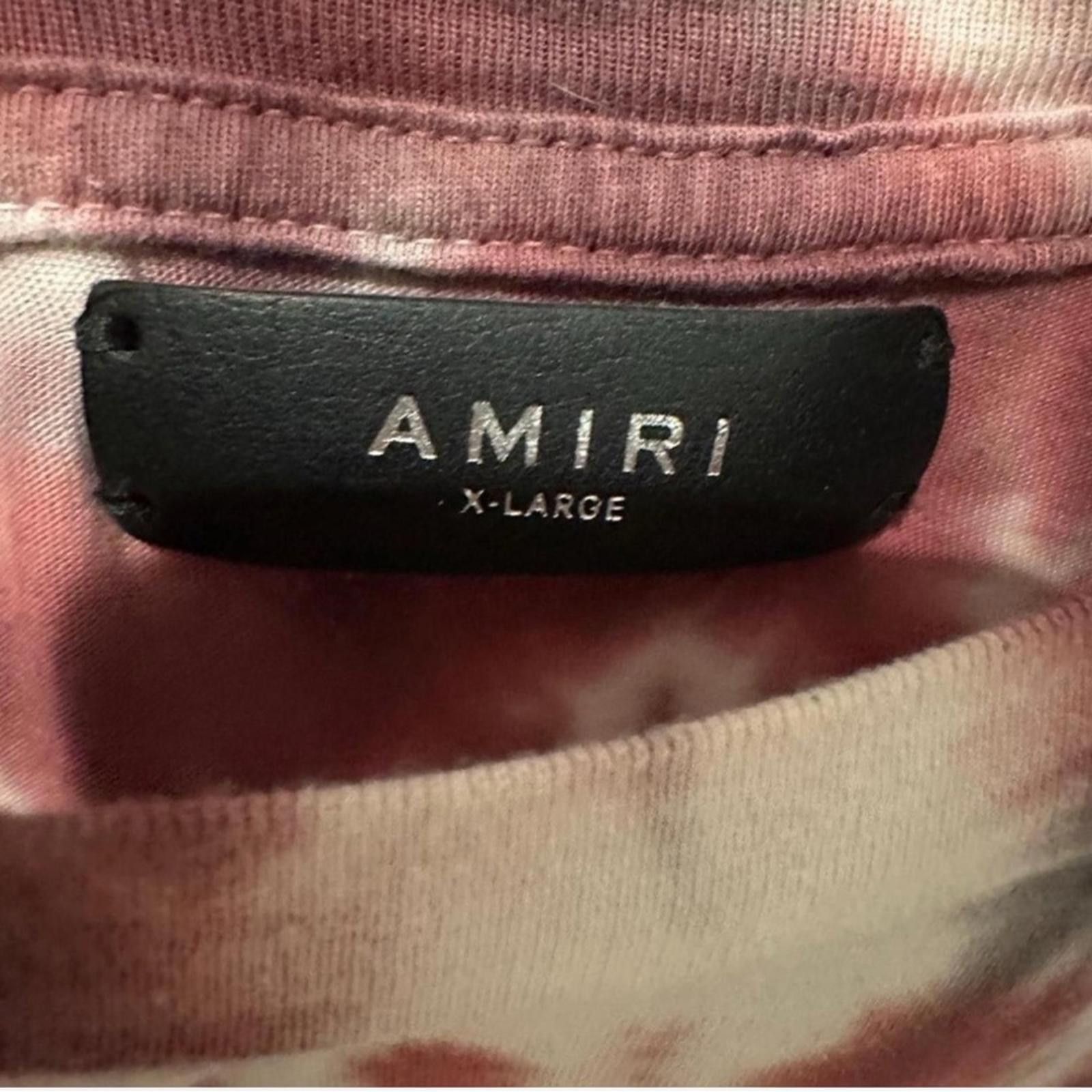 Amiri Amiri Tie Dye T Shirt Size XL Size US XL / EU 56 / 4 - 5 Thumbnail