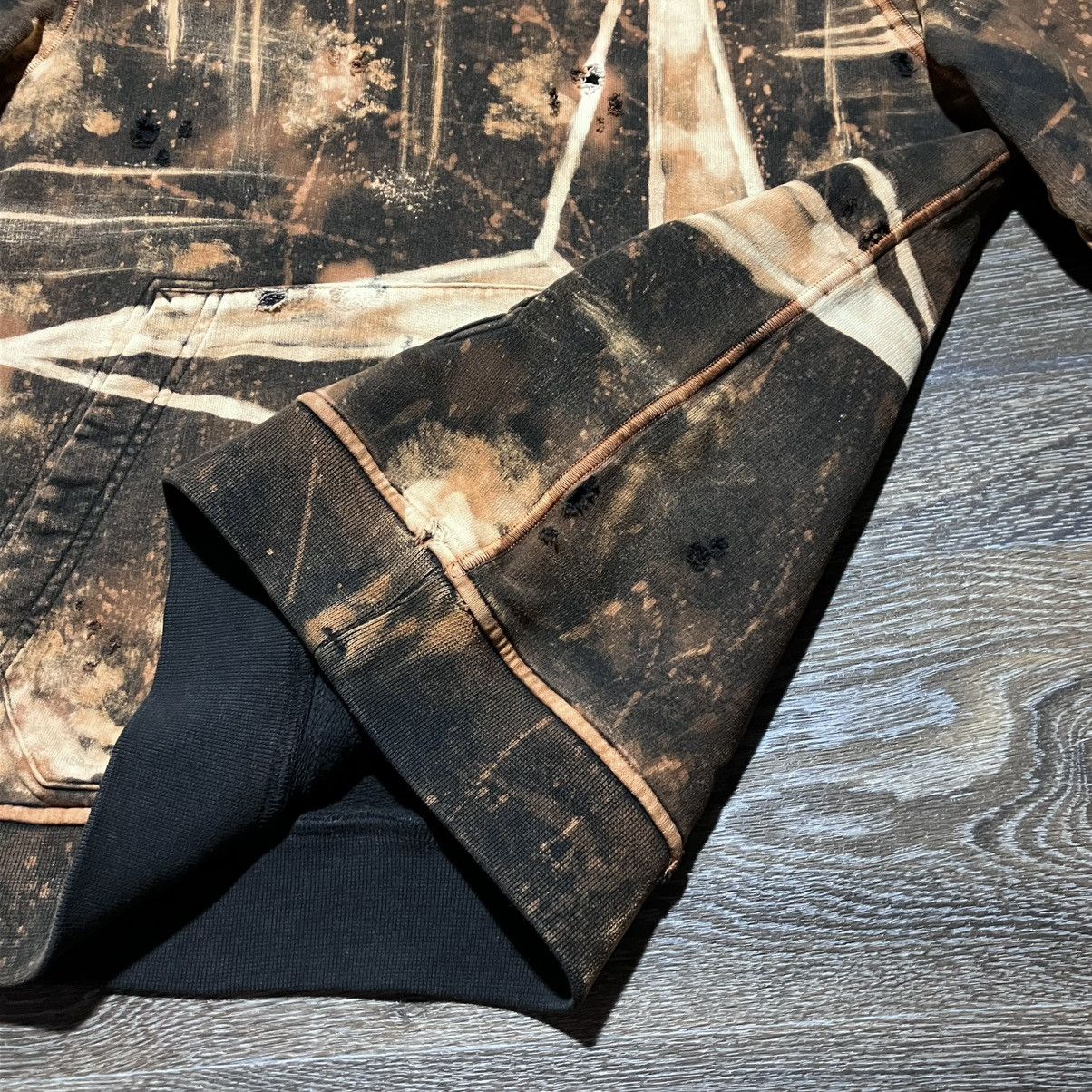Stone Island Custom🔥 STONE ISLAND Junior Wind Rose Logo Distressed Hoodie Size US S / EU 44-46 / 1 - 11 Thumbnail