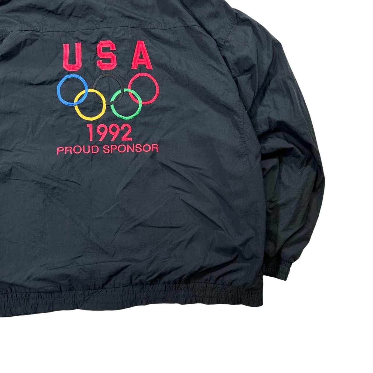 Vintage Vintage 1992 Rare Olympics USA Embroidered Windbreaker Size US XXL / EU 58 / 5 - 6 Thumbnail