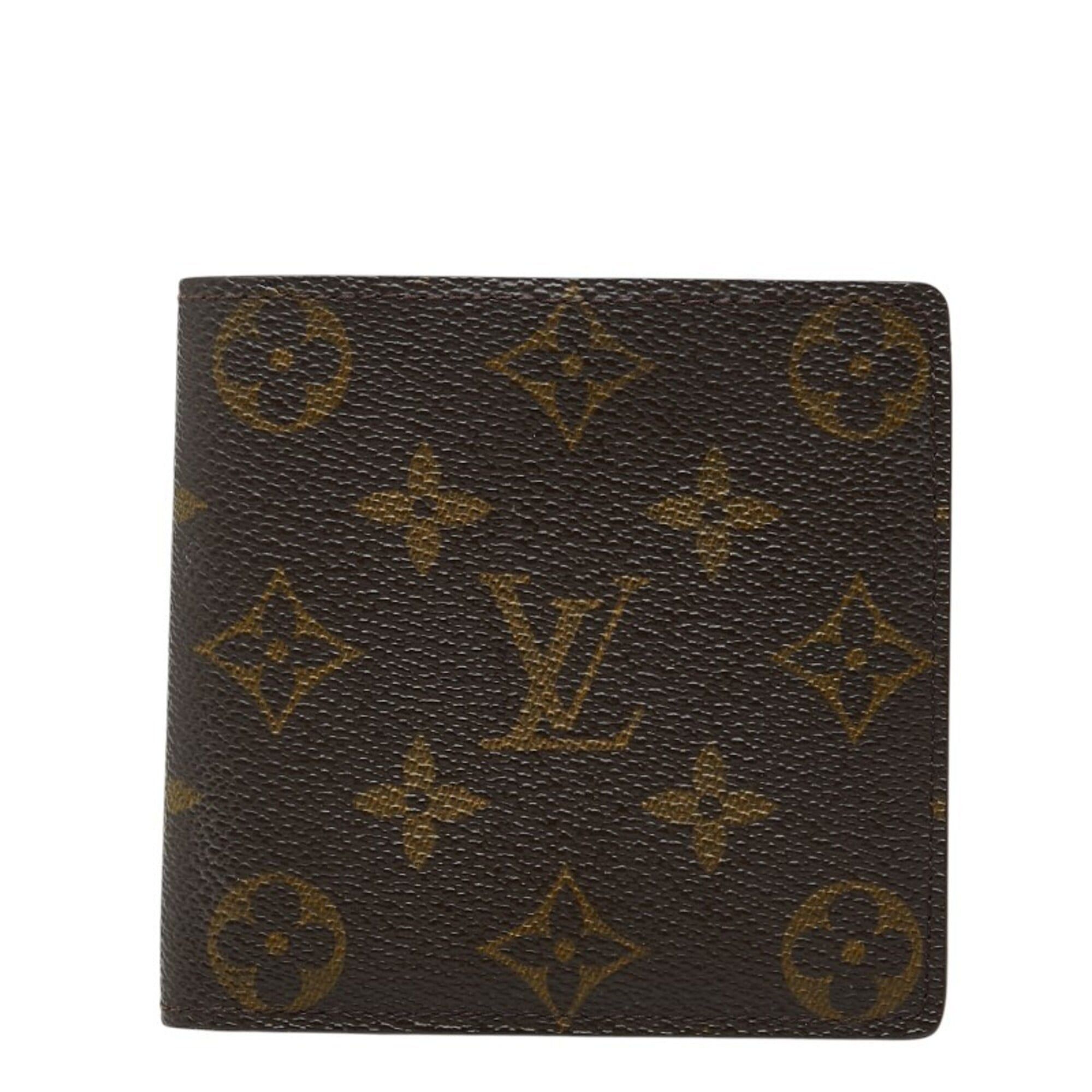 Louis Vuitton Louis Vuitton Monogram Portefeuille Cartes Crédit Monnaie Bi-fold Wallet M61665 Brown Women's LOUIS VUITTON Size ONE SIZE - 1 Thumbnail