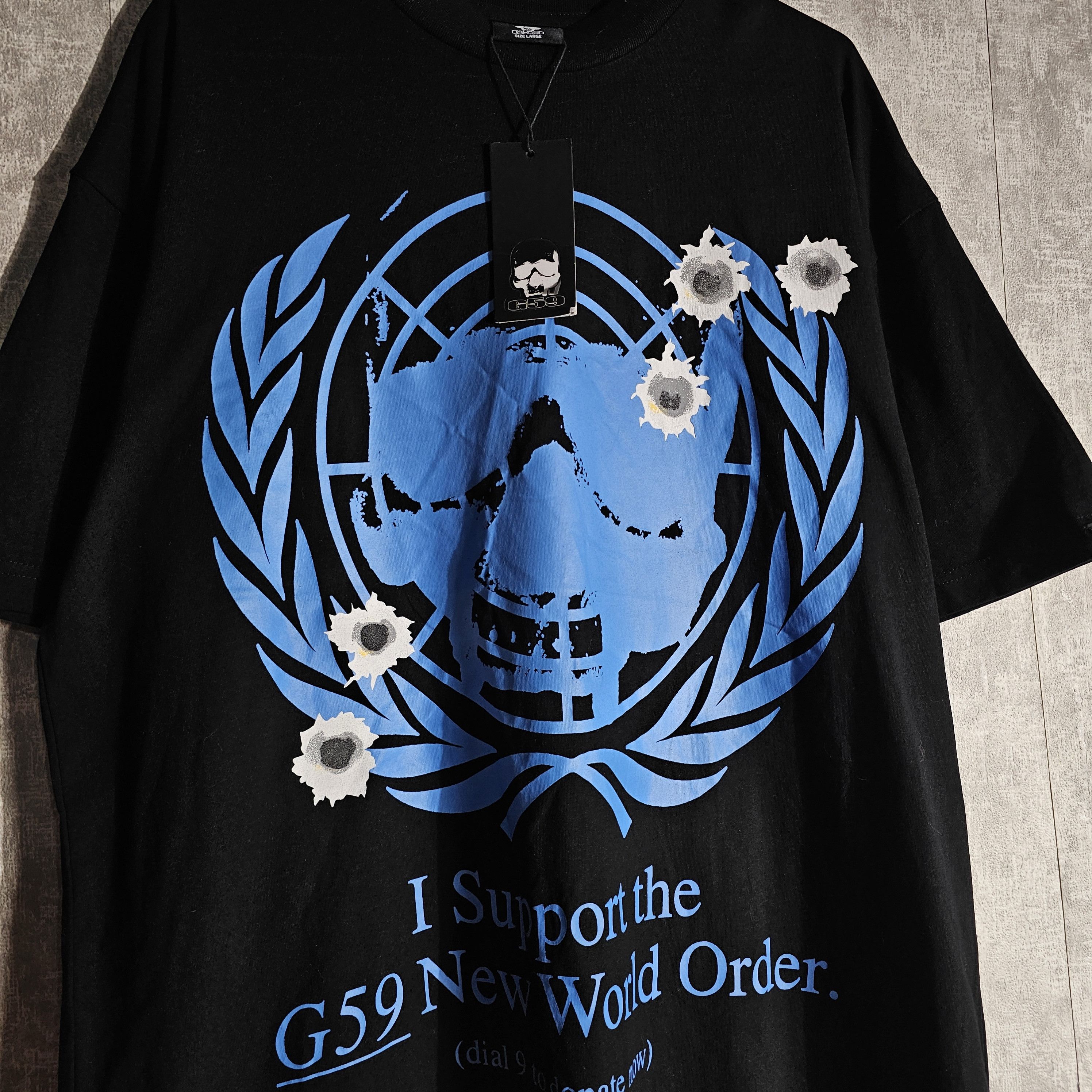 G59 Records G59 New World Order T shirt Size US XL / EU 56 / 4 - 2 Thumbnail
