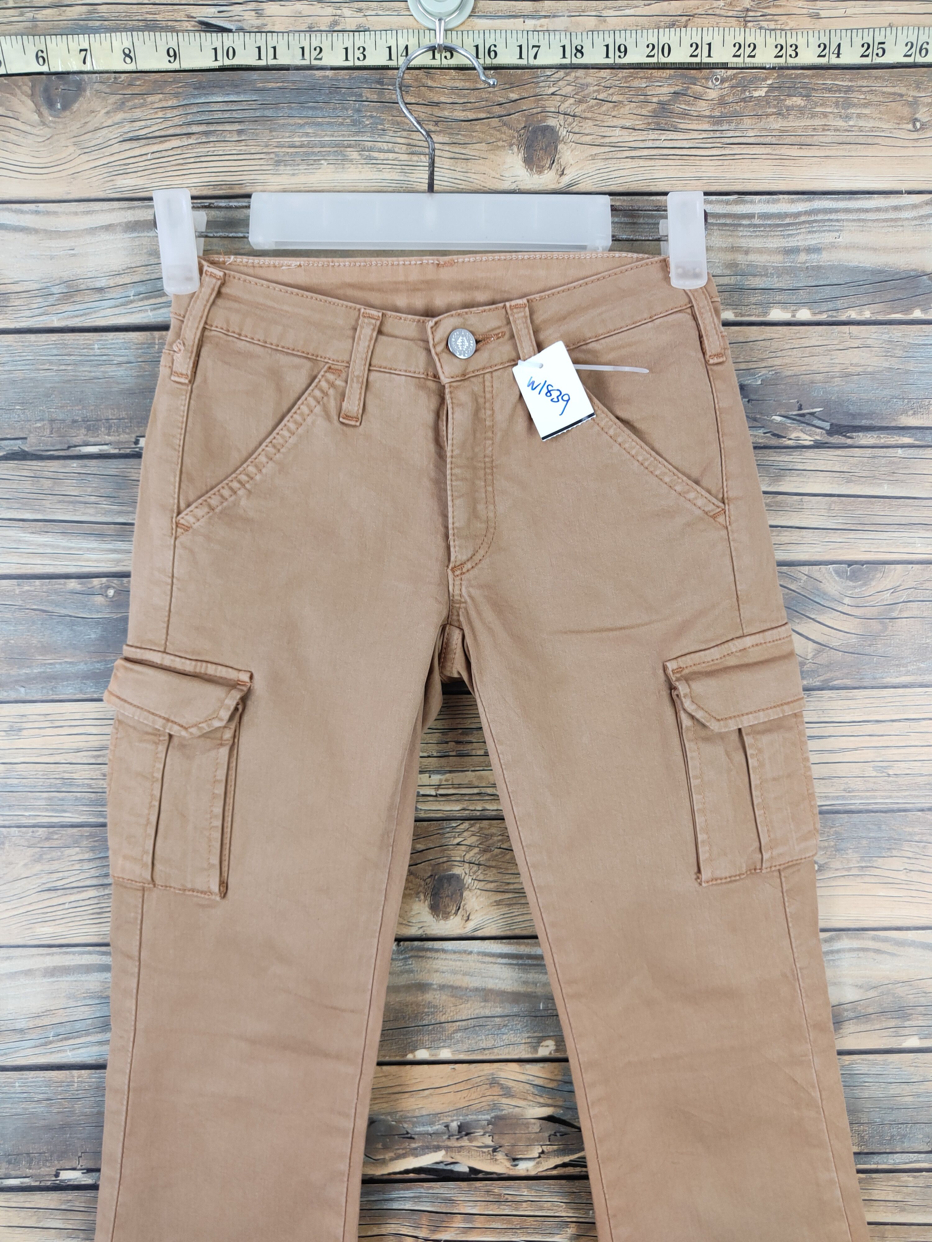 Japanese Brand Cimarron Brown Multipocket Tactical Cargo Pants #W1839 Size 24" / US 00 / IT 34 - 2 Thumbnail