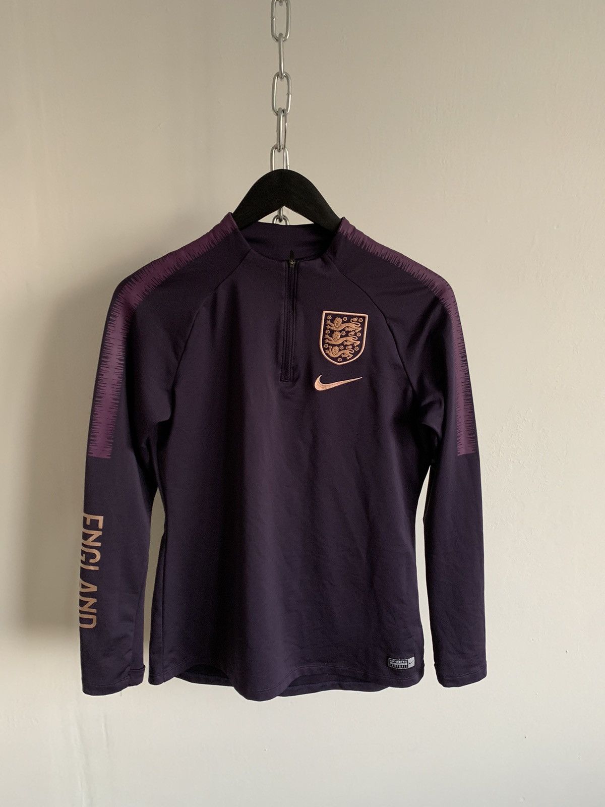 Nike England Football Shirt Soccer 2019 Size S / US 4 / IT 40 - 1 Thumbnail