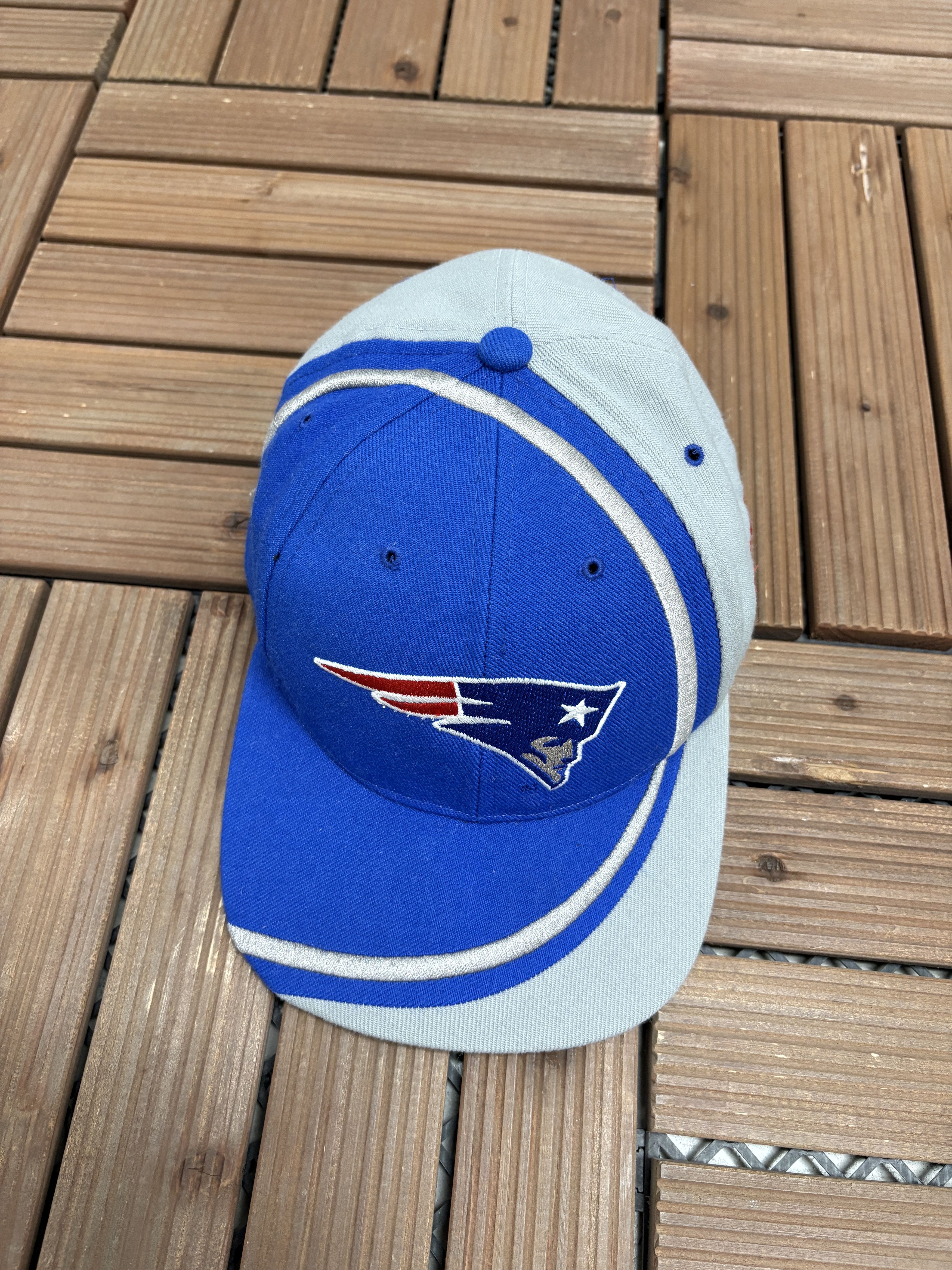 Reebok New England Patriots Embroidered Vintage Blue Snap Back Hat Size ONE SIZE - 1 Thumbnail