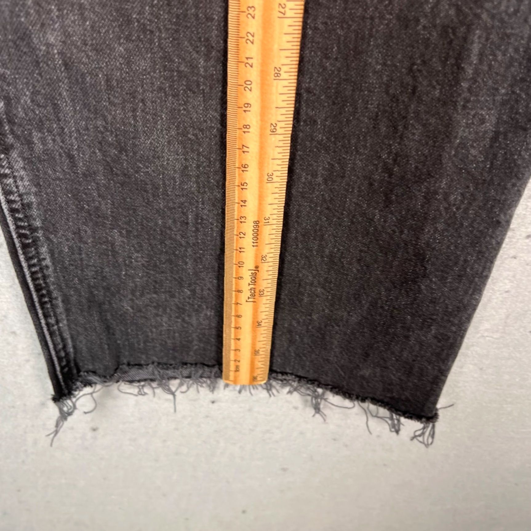 Lucky Brand Lucky Brand Jeans Women Wide-Leg High Rise Black Denim 12 / 31 5-Pocket Bohemian Style Vintage No? Size 34" / US 12 / IT 48 - 7 Thumbnail