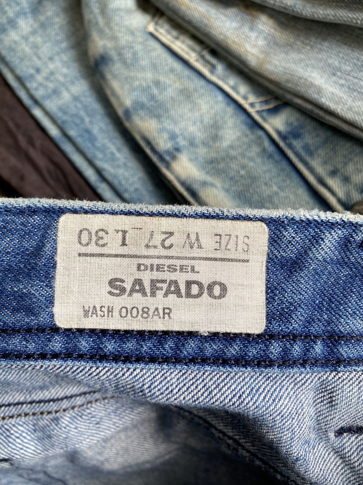 Diesel × Japanese Brand Diesel Safado Distressed Denim Size US 29 - 16 Thumbnail