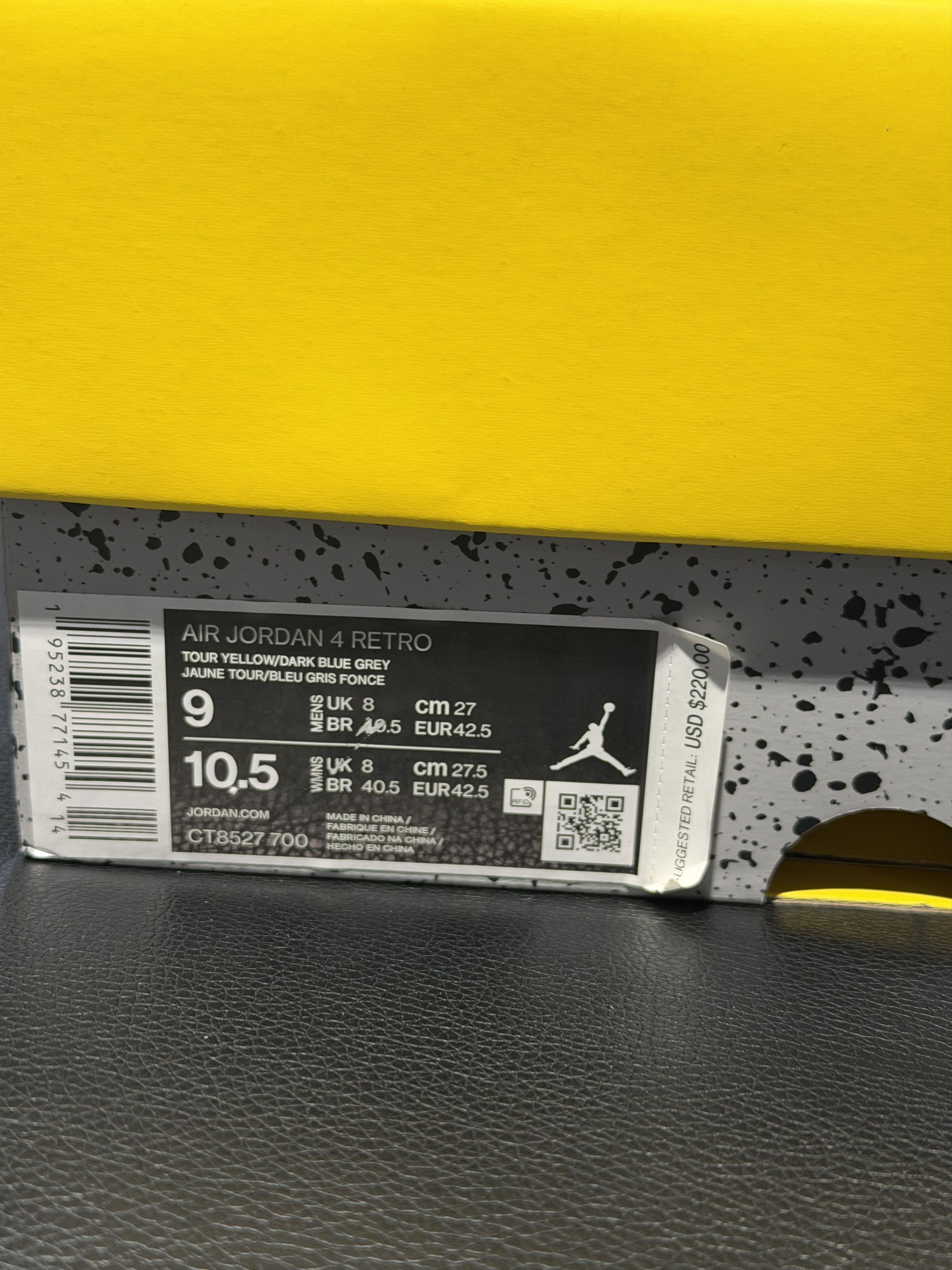 Jordan Brand Sz - 9 Jordan 4 Retro Lightning Size US 9 / EU 42 - 6 Thumbnail