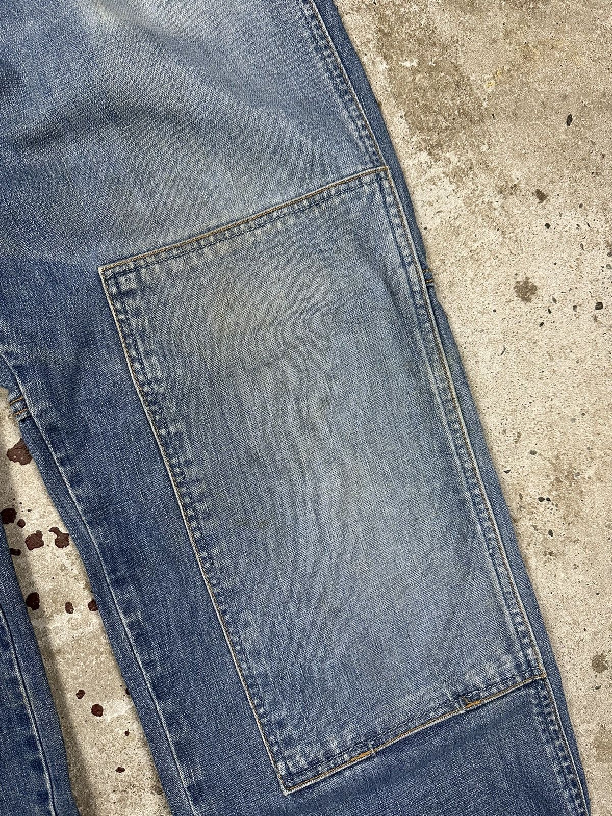 Vintage × Wrangler Vintage Y2K Wrangler Double Knee Repaired Denim Pants Jeans Size US 30 / EU 46 - 7 Thumbnail