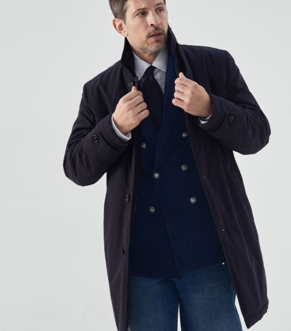 Brunello Cucinelli Jacket in Dark Blue Size US XL / EU 56 / 4 - 3 Thumbnail