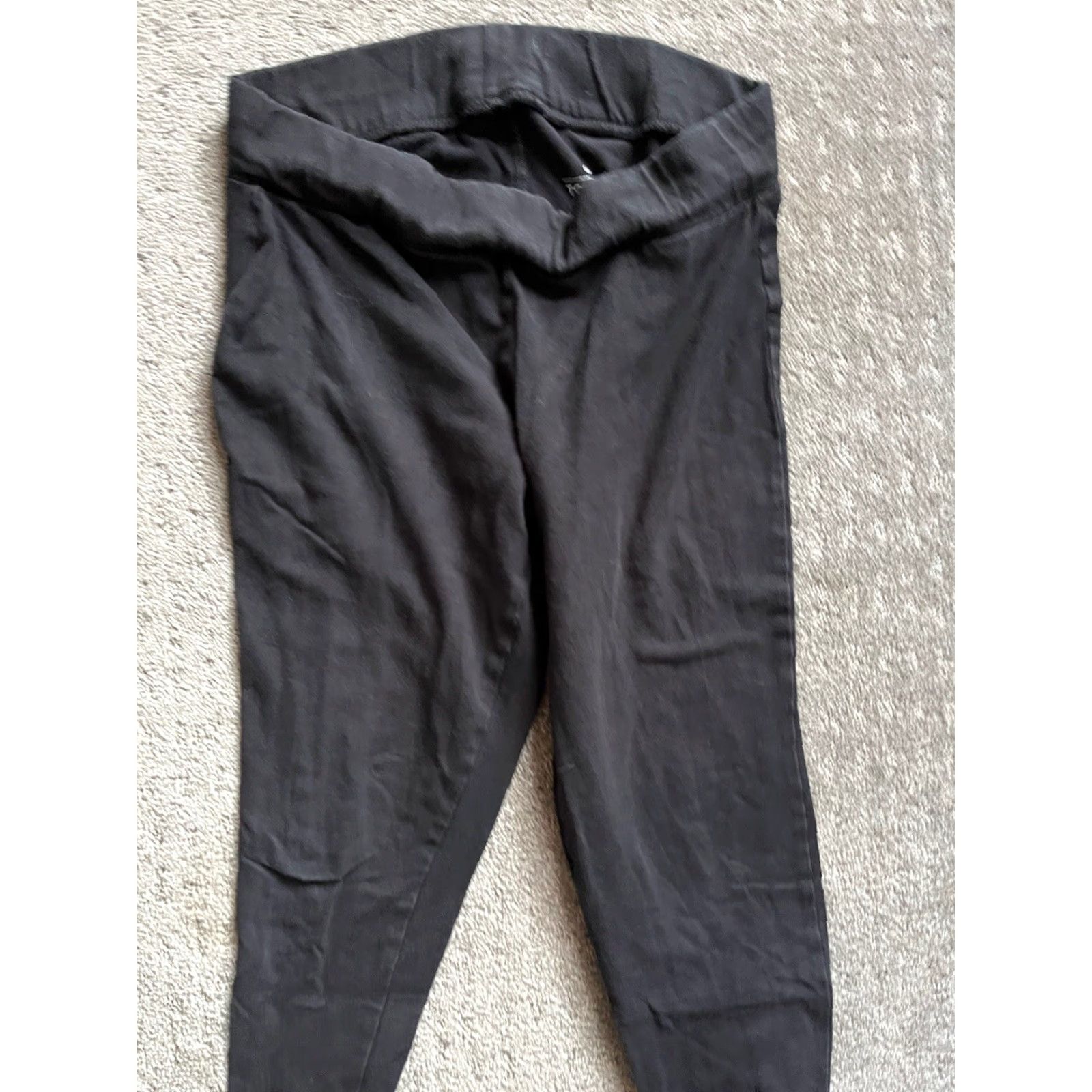 Torrid TORRID PLUS SIZE 00 Leggings ANKLE Workout Women Black Capri Solid Front Brand Torrid Size 24" / US 00 / IT 34 - 2 Thumbnail