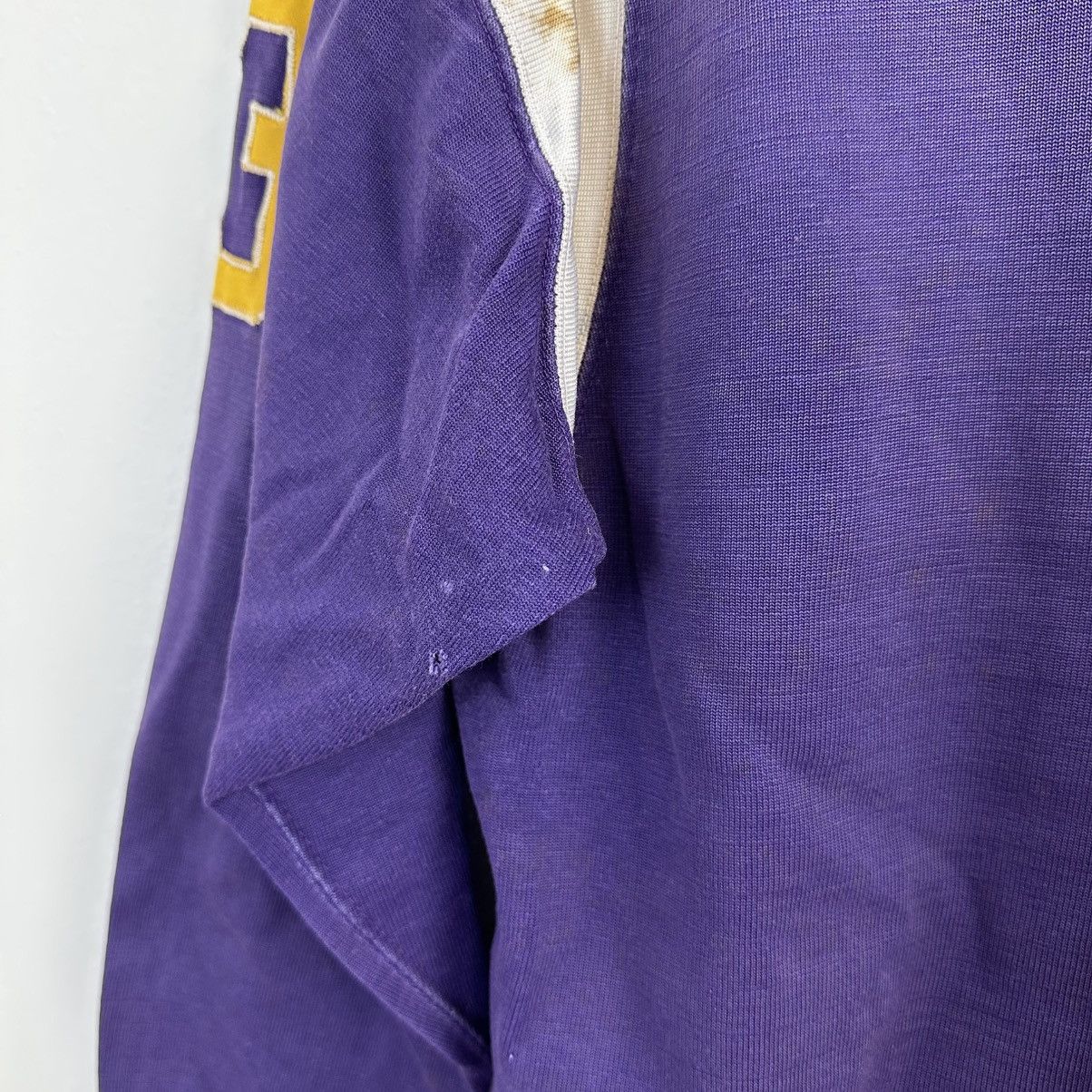 Vintage Vintage 1960s Sweatshirt M Purple 1/4 Zip Size US M / EU 48-50 / 2 - 7 Thumbnail