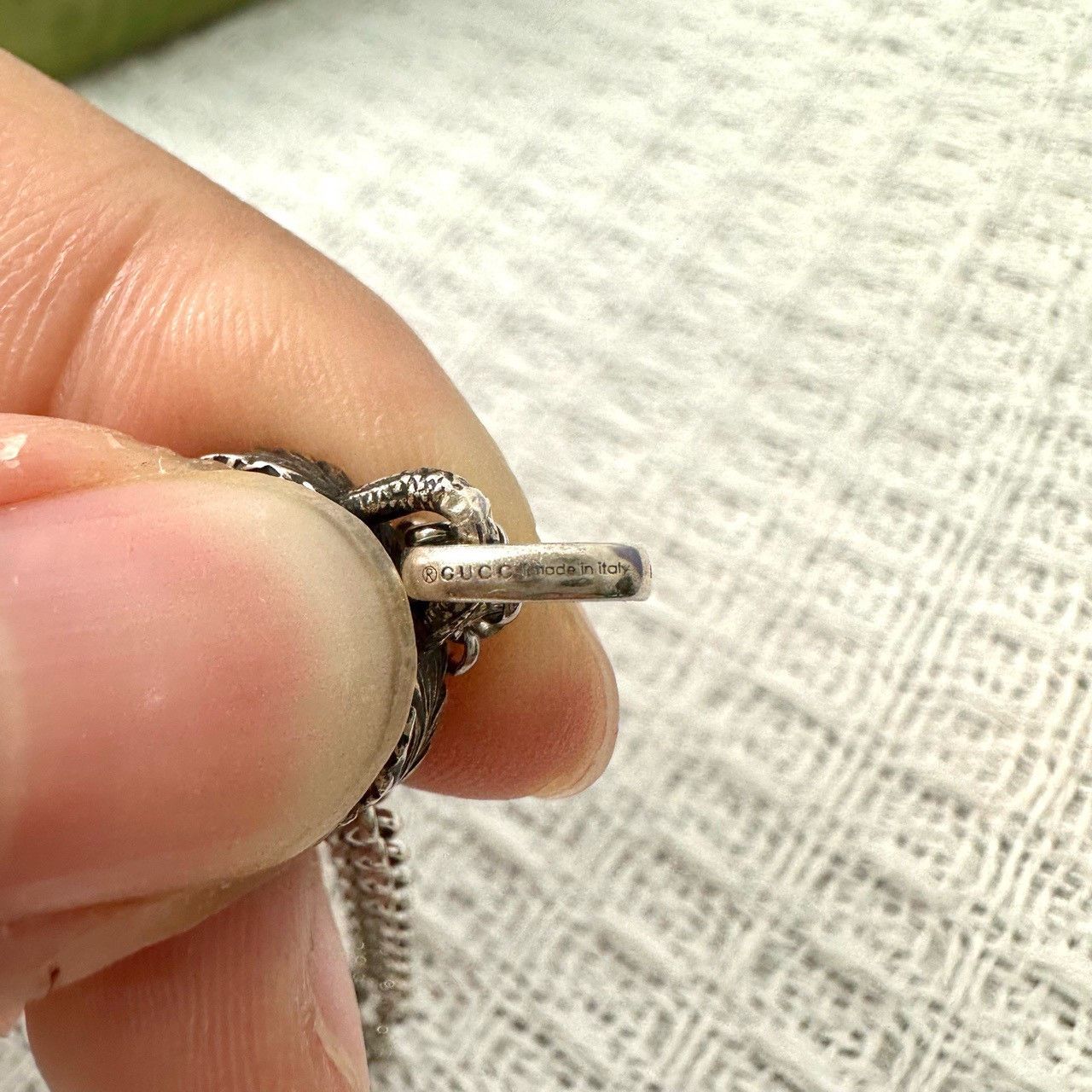 Gucci Gucci Double G interlocking to make an old necklace 2501-Ne Size ONE SIZE - 4 Thumbnail