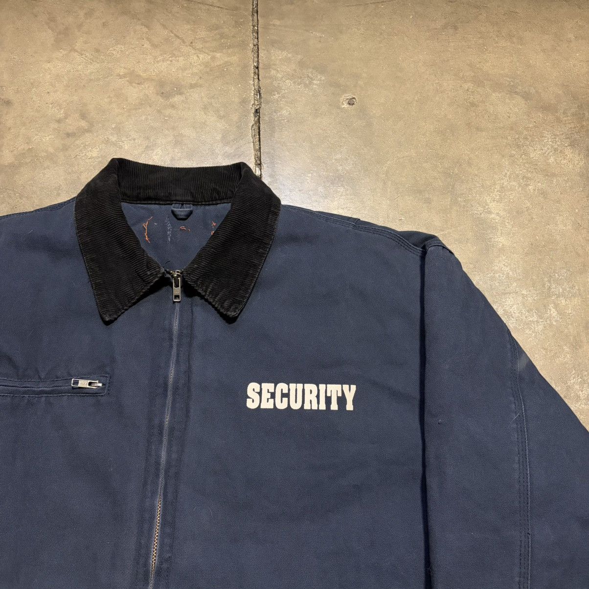 Carhartt Vintage Security Detroit Jacket Work Canvas Boxy Carhartt Size US XXL / EU 58 / 5 - 4 Thumbnail