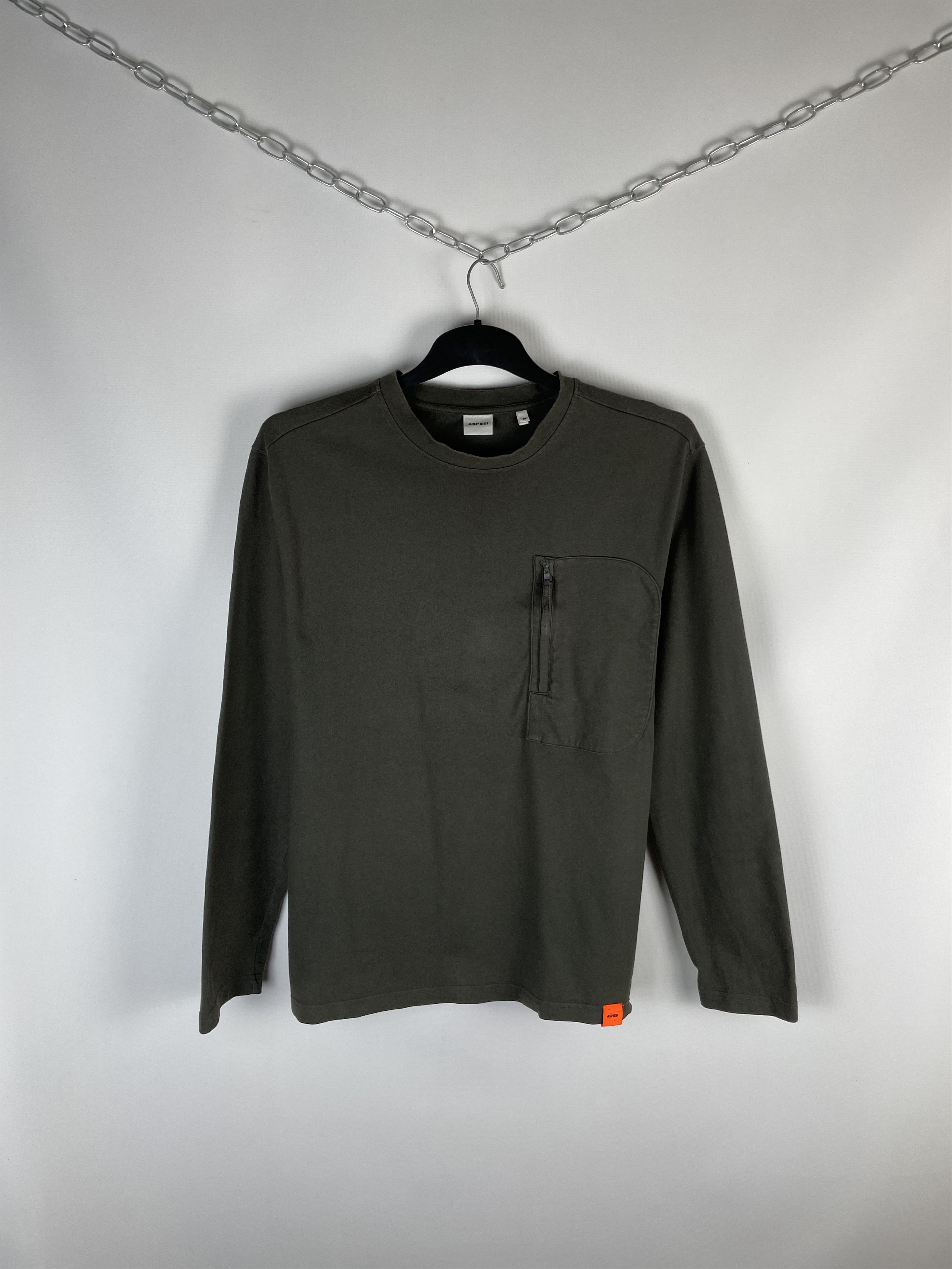 Aspesi Aspesi Long Sleeve Sweatshirt Size US M / EU 48-50 / 2 - 1 Thumbnail