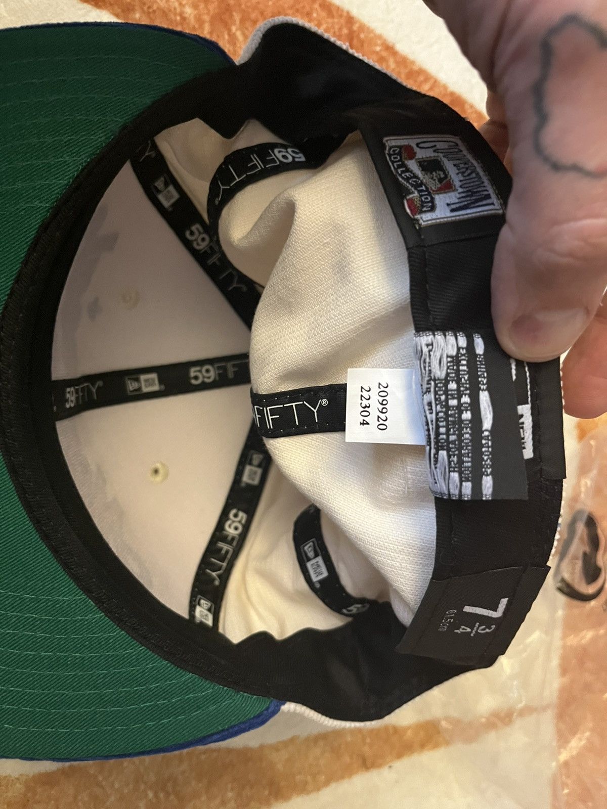 New Era New Era MLB Vintage Collection Corduroy Expos Hat 7 3/4 Size ONE SIZE - 5 Thumbnail
