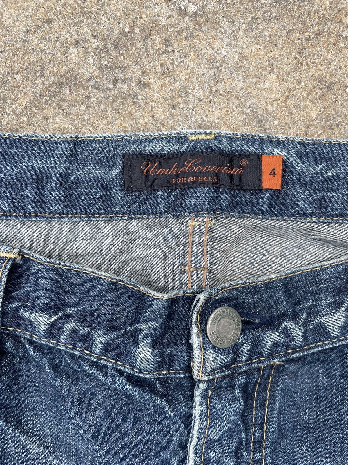 Undercover AW06 “GuruGuru; But Beautiful” Insect/Bug Denim Size US 34 / EU 50 - 5 Thumbnail