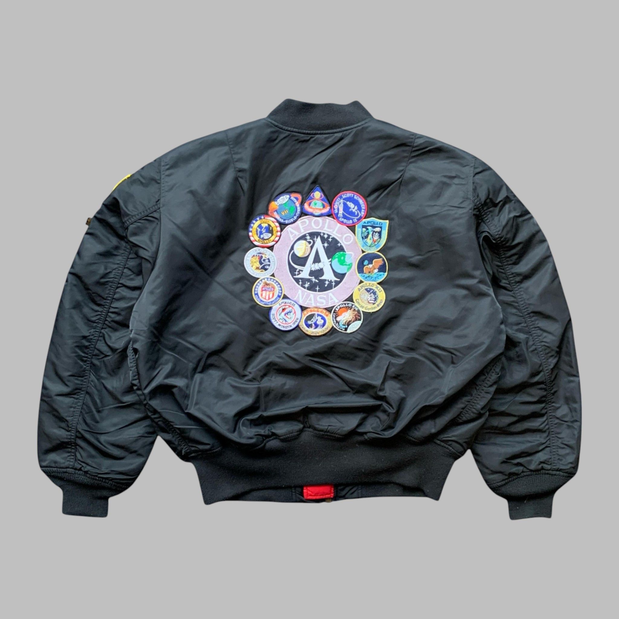 Alpha Industries Alpha Industries Apollo MA-1 Flight Jacket with NASA Size US XL / EU 56 / 4 - 2 Thumbnail