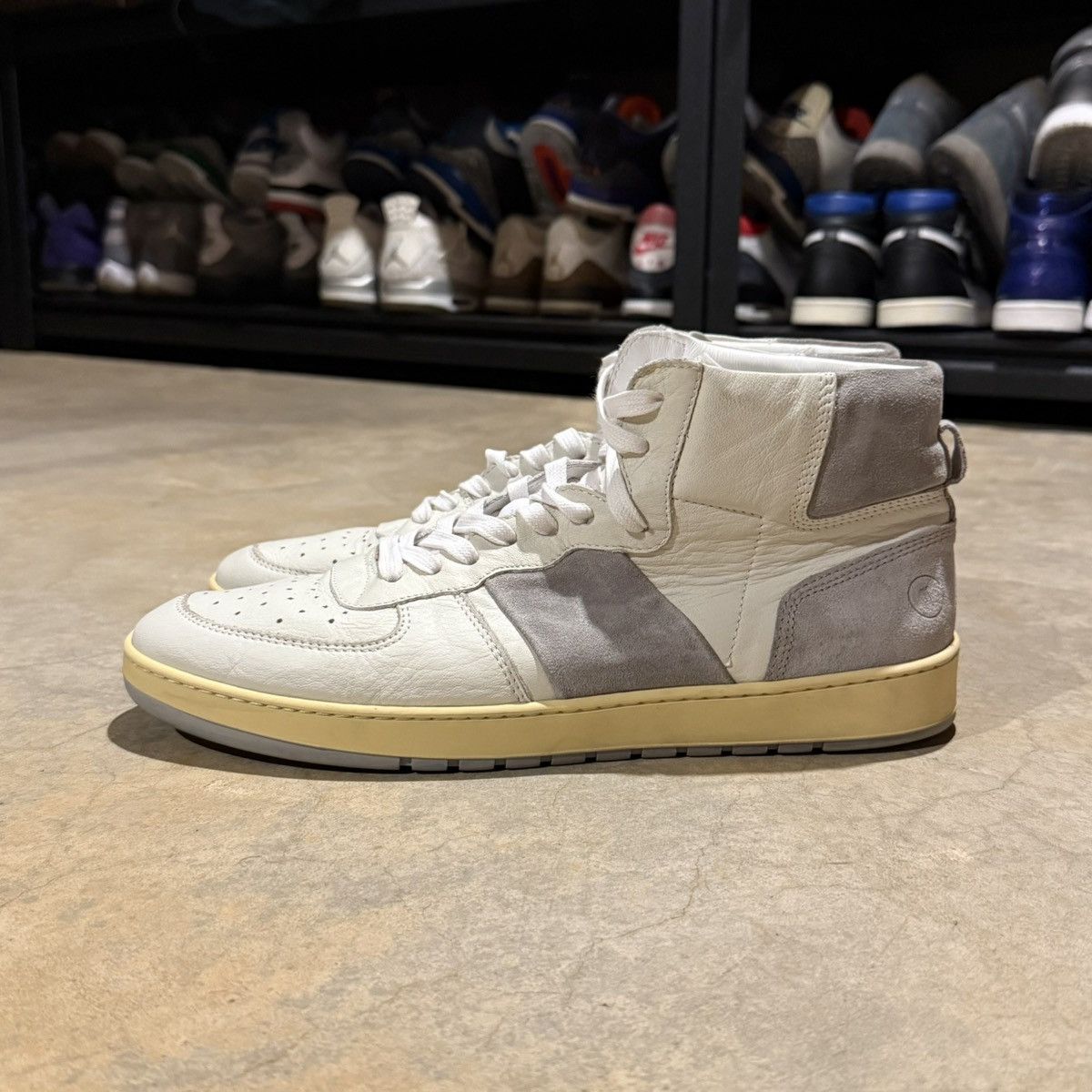 Collegium Collegium Pillar Destroyer High Platinum Suede US 13 Size US 13 / EU 46 - 1 Thumbnail
