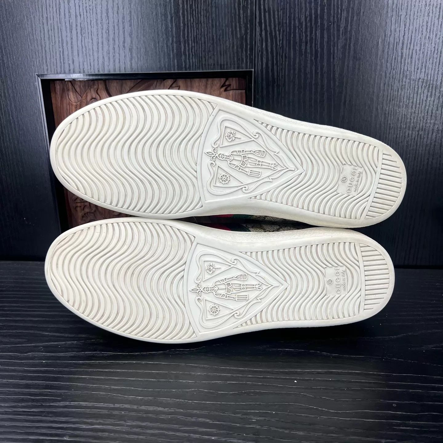 Gucci Gucci Ace Brown All-Over Print UK8 like new Size US 9 / EU 42 - 6 Thumbnail