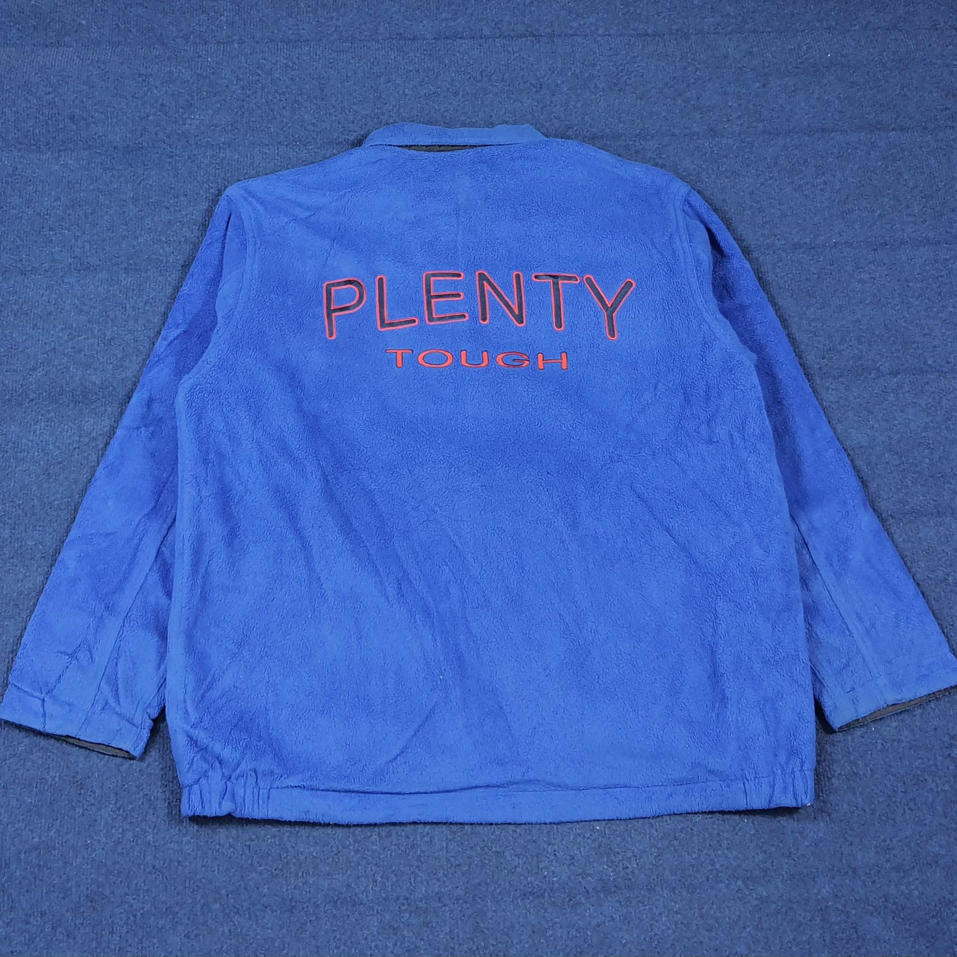 Vintage Vtg 90s Plenty Tough PTS Reversible Windbreaker C284N8 Size US L / EU 52-54 / 3 - 4 Thumbnail