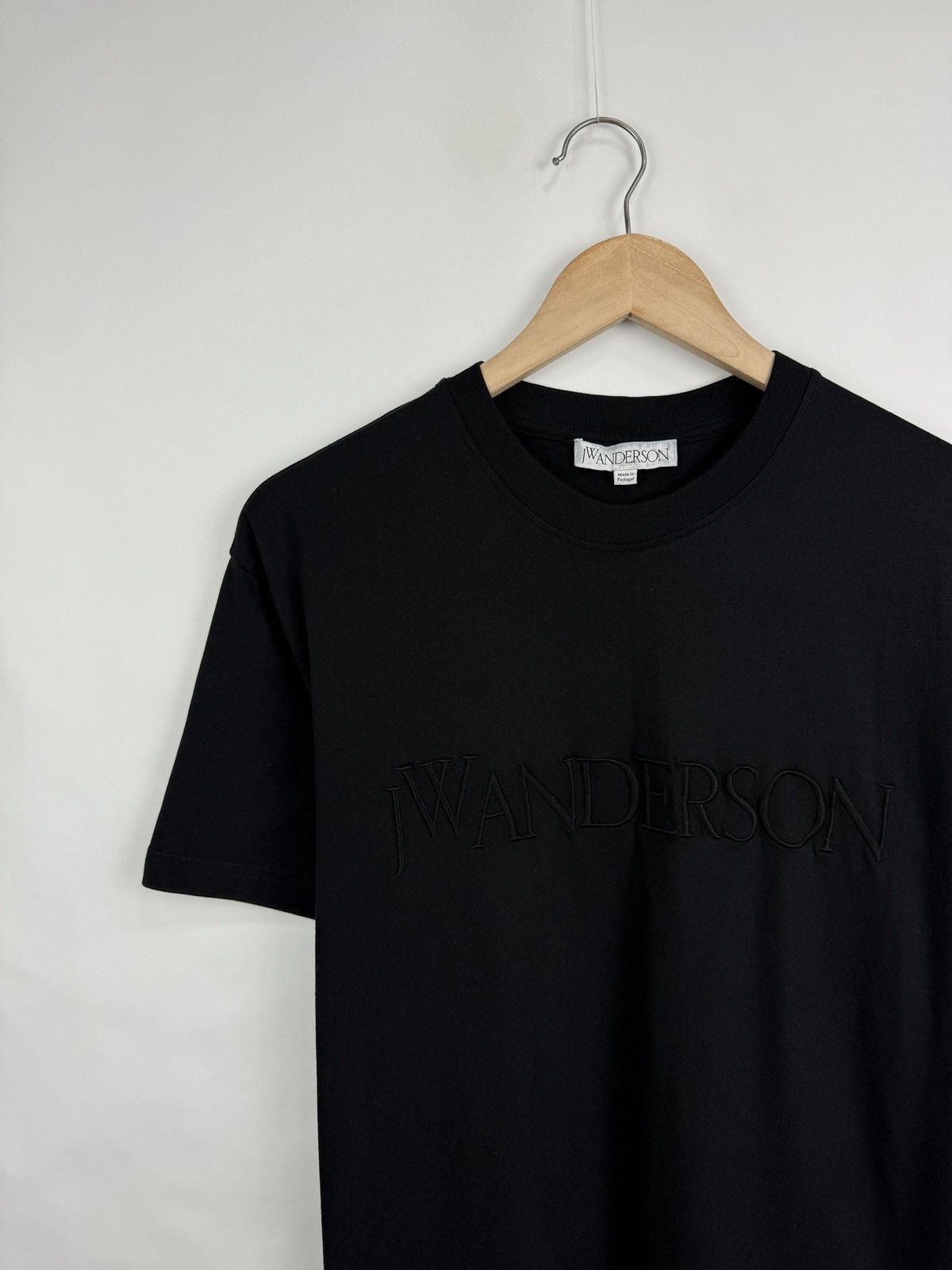 JW Anderson 🇬🇧 J.W. ANDERSON Classic T-Shirt Embroidered Big Logo Rare Size US S / EU 44-46 / 1 - 4 Thumbnail