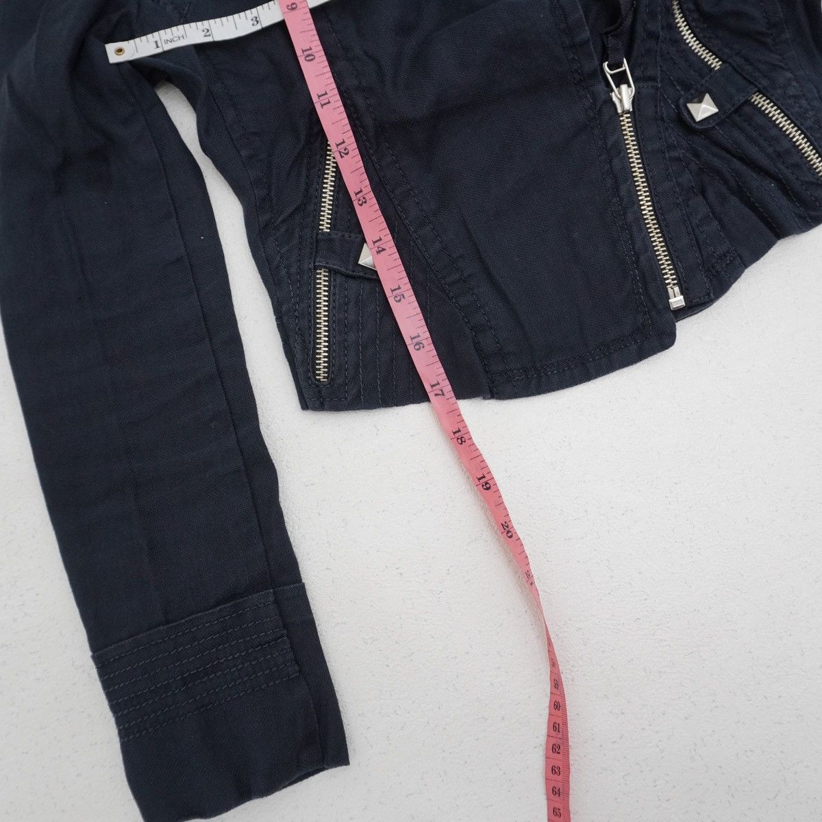 If Six Was Nine VOV Punk Gothic Asymmetrical Light Jacket ifsixwasnine style Size US S / EU 44-46 / 1 - 13 Thumbnail