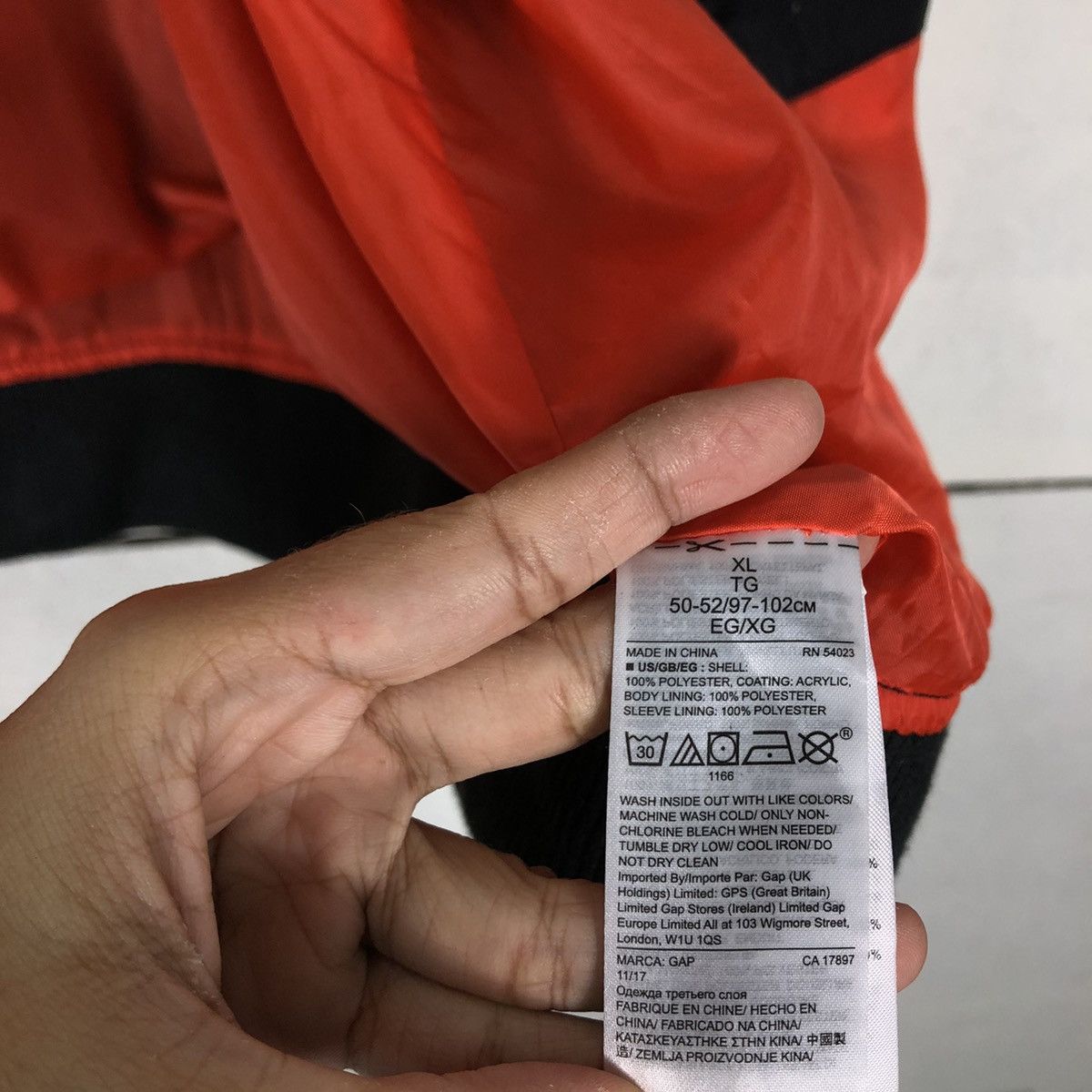 Japanese Brand 🔥Riot Riot Vintage Bomber Jacket Gap Japan Size US XL / EU 56 / 4 - 14 Thumbnail