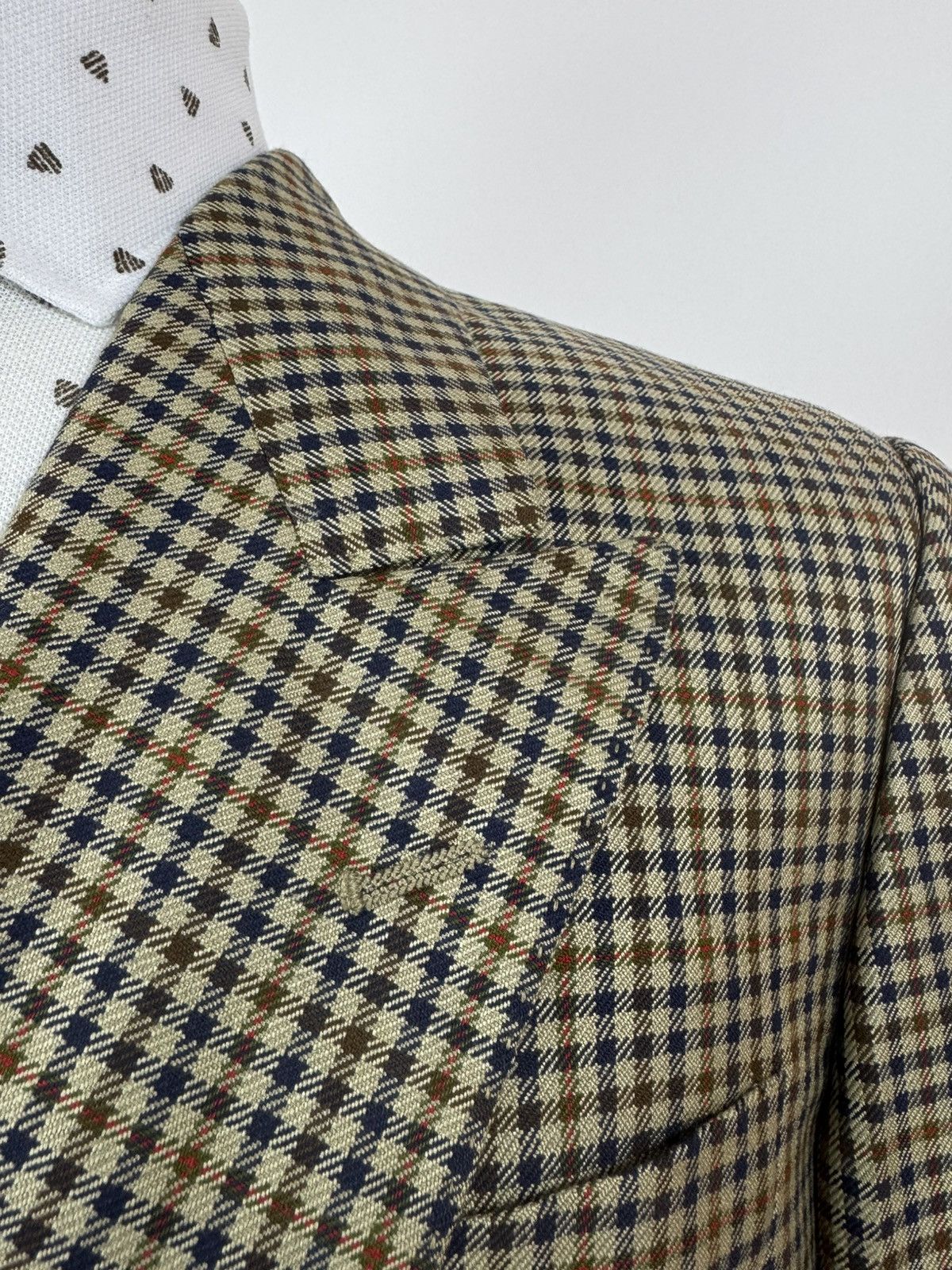 Other Weidenmann Boston Man Blackpool silk wool Blazer jacke Size 40R - 4 Thumbnail