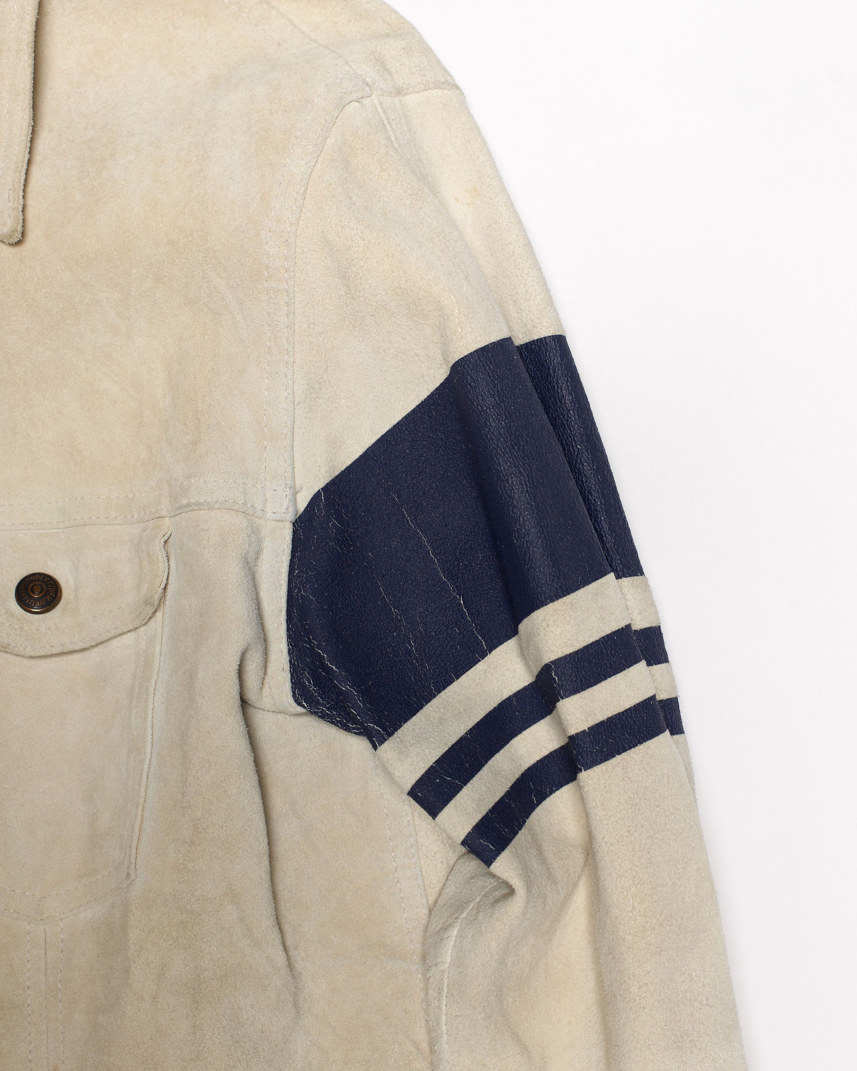 Undercover Undercover Autumn-Winter 1997/98 'Leaf' Suede Jacket Size US L / EU 52-54 / 3 - 3 Thumbnail