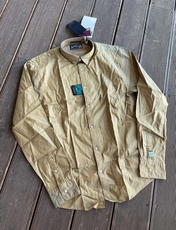 Scotch & Soda Men's bronze button-down shirt scotch&soda m Size US M / EU 48-50 / 2 - 1 Thumbnail