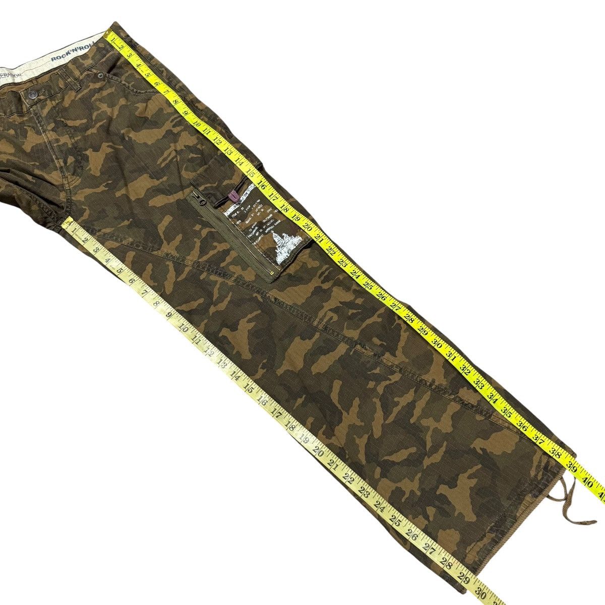 PPFM PPFM Rock N Roll Ripstop Camo Cargo Pants Size US 30 / EU 46 - 22 Thumbnail