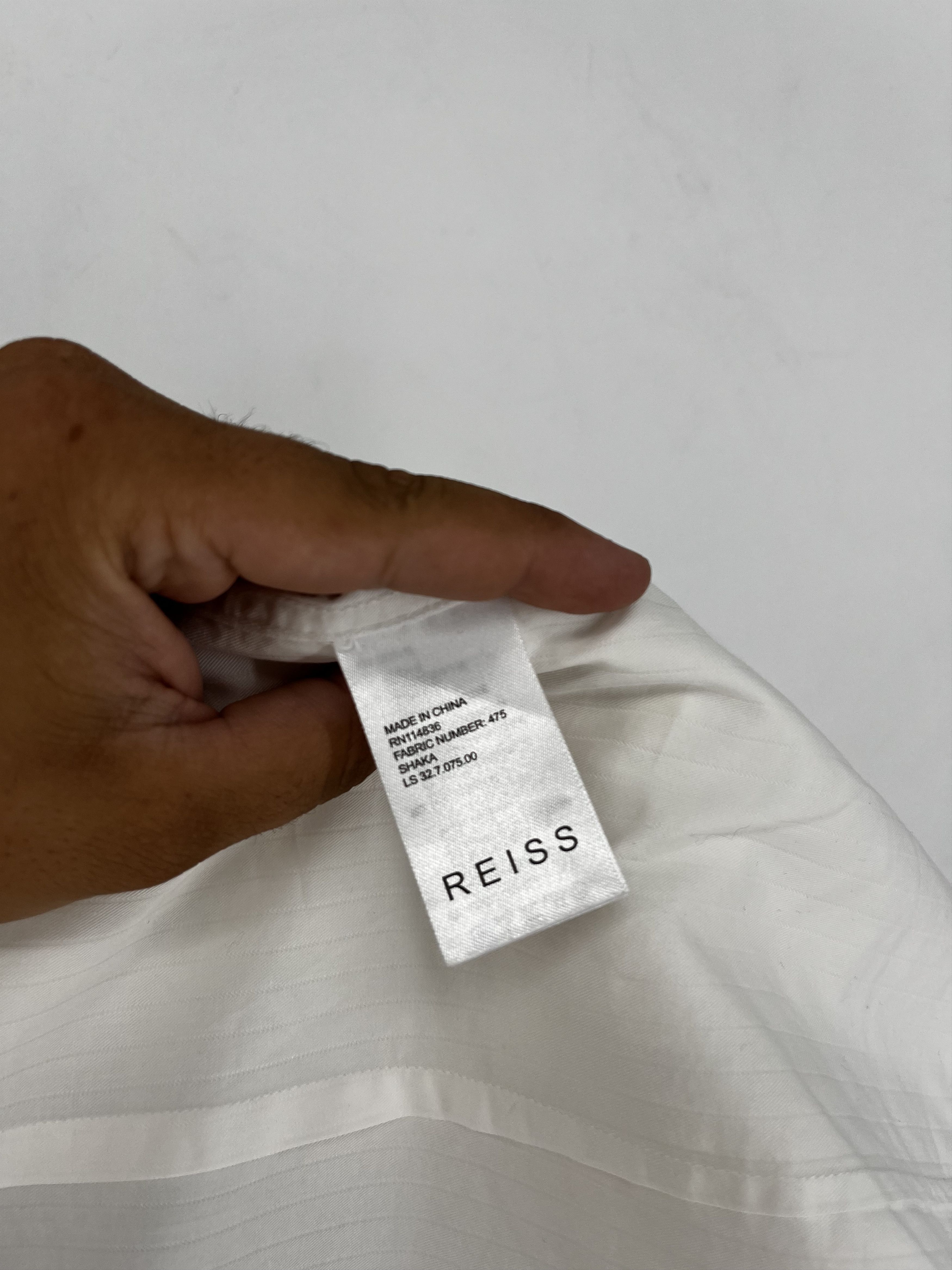 Reiss Reiss Mens Long Sleeve Knit Shirt Size M Size US M / EU 48-50 / 2 - 8 Thumbnail