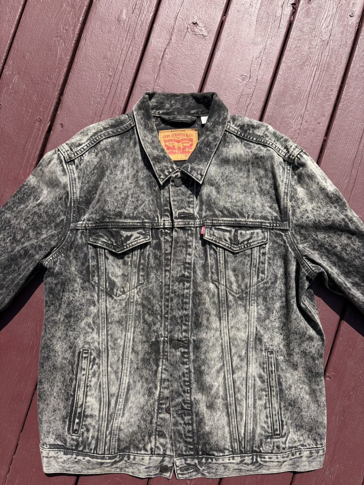 Zara Old School Levi’s Fall Jacket Denim 2xl Size XL / US 12-14 / IT 48-50 - 7 Thumbnail