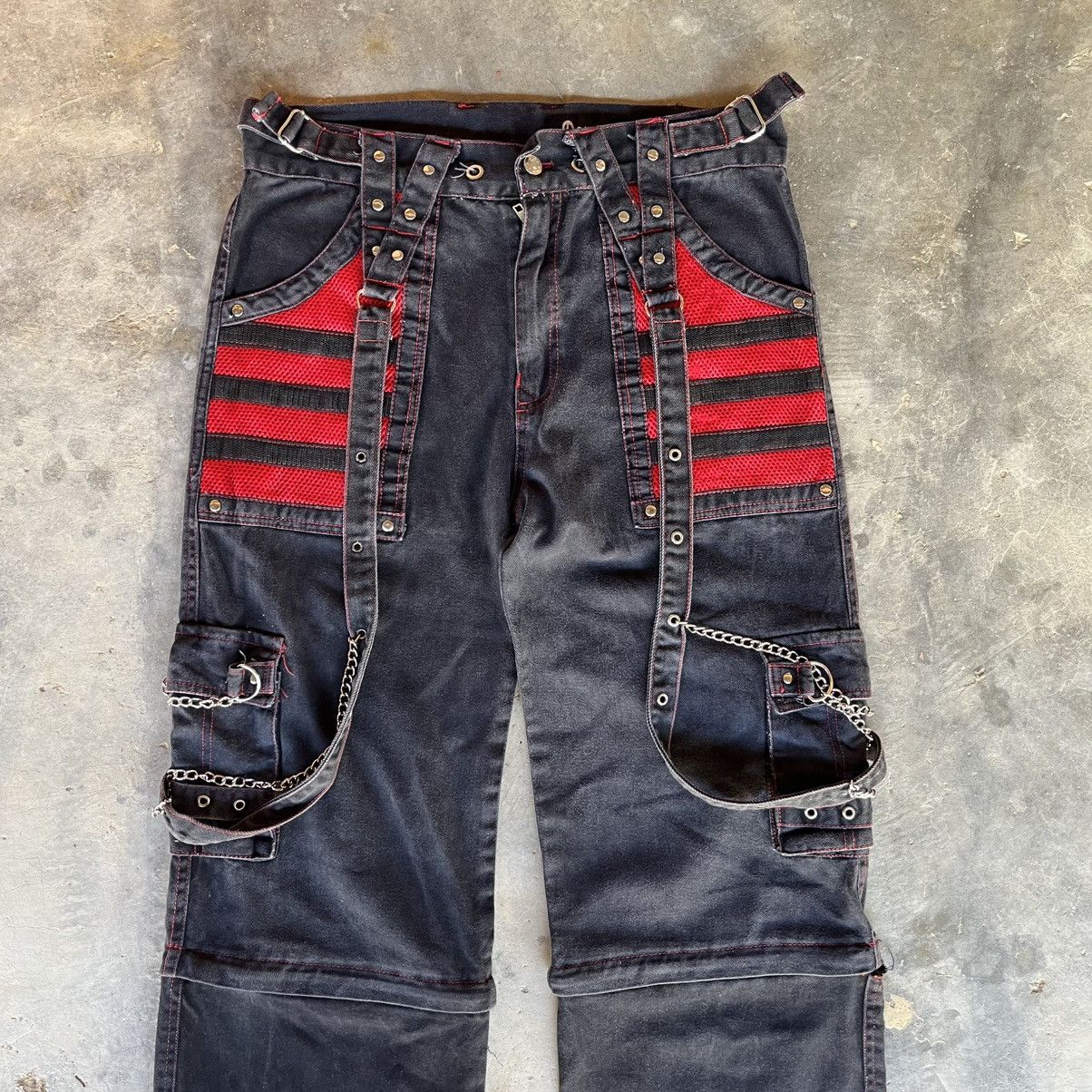 If Six Was Nine × Tripp NYC Darkrock Punk 2 way pants🤘 Size US 34 / EU 50 - 4 Thumbnail