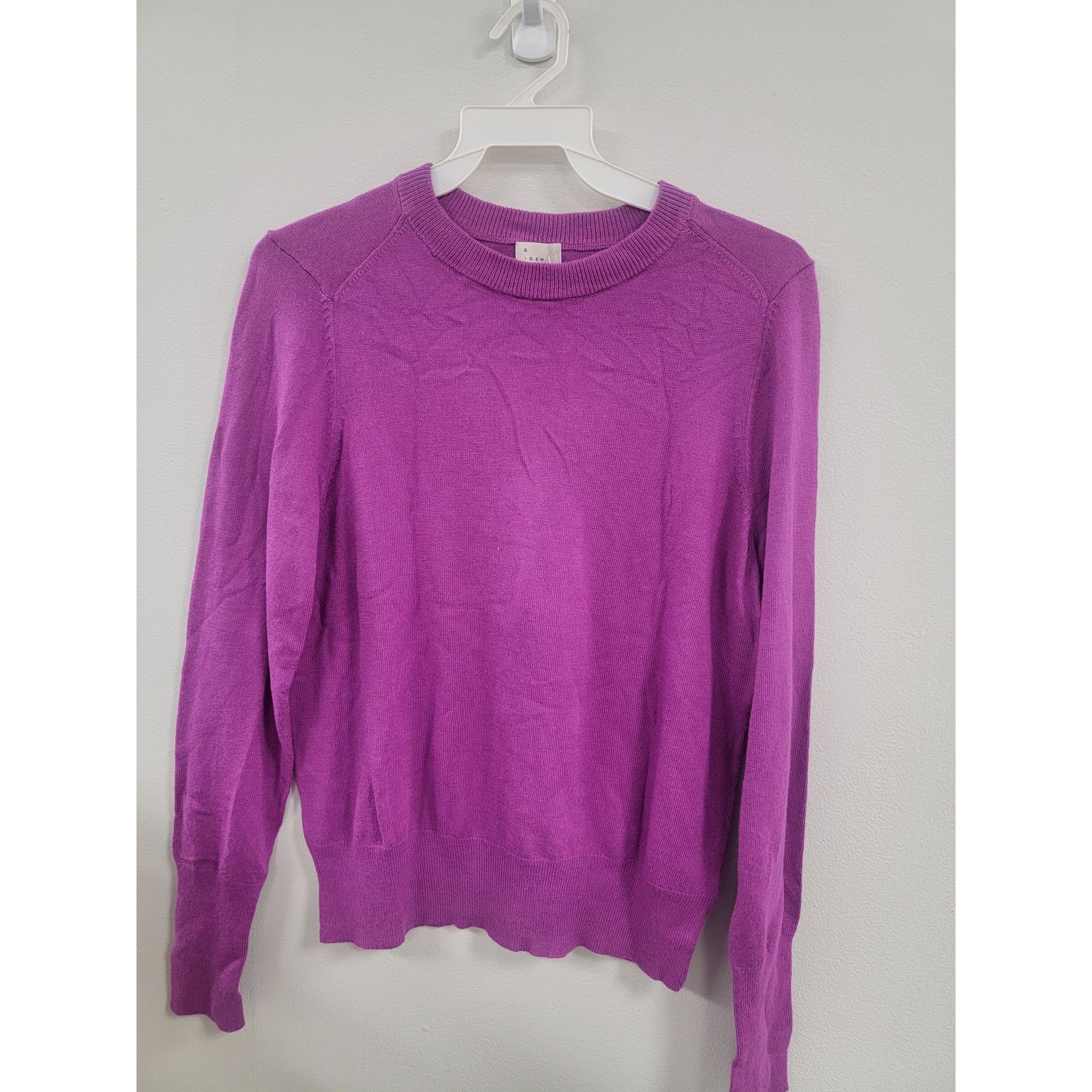 Other A New Day Womens Purple Knit Sweater Size Small Size S / US 4 / IT 40 - 1 Thumbnail