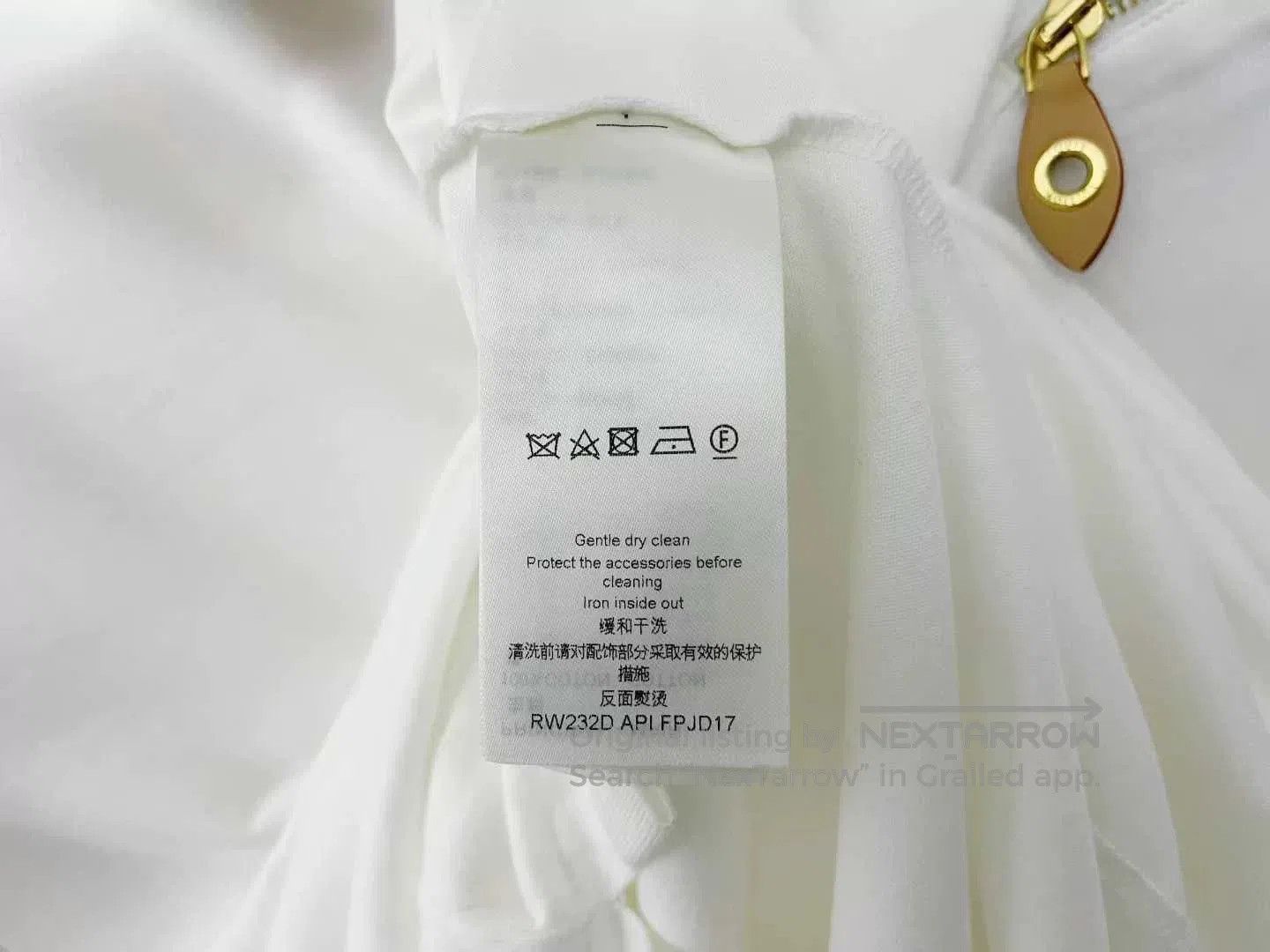 Louis Vuitton Louis Vuitton Zipper Detail Dress. Size S / US 4 / IT 40 - 4 Thumbnail