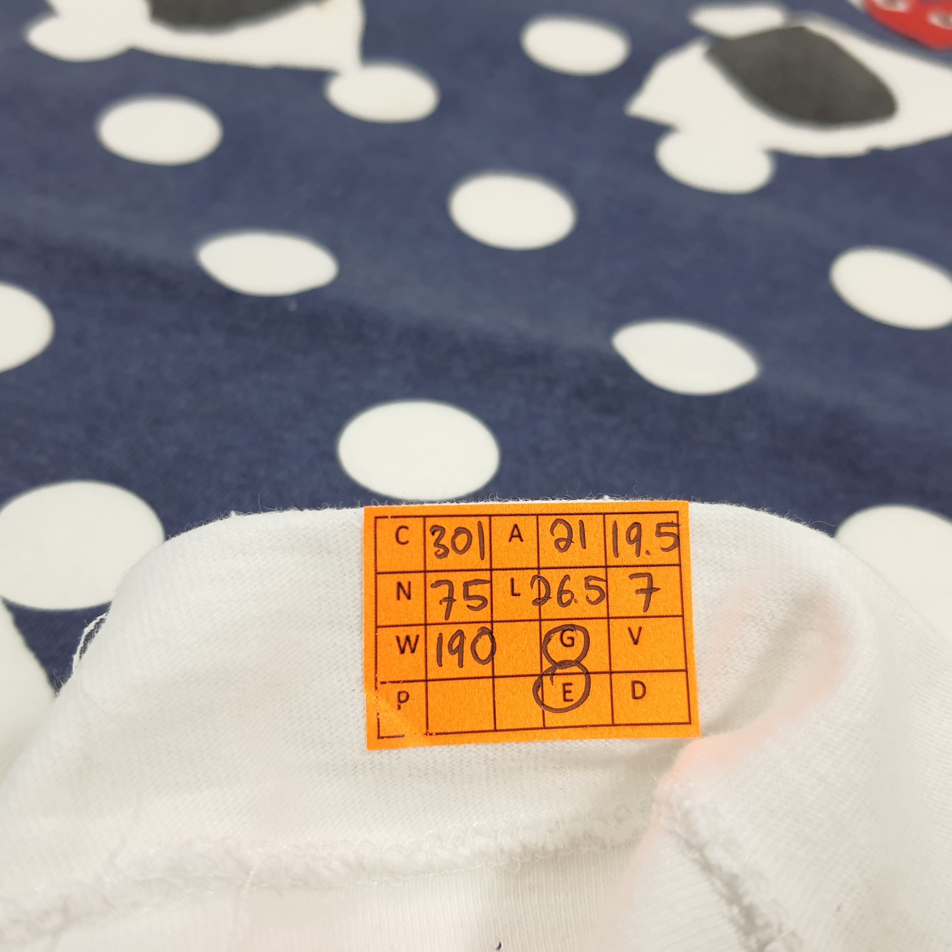 Comme des Garcons PLAY Vintage PLAY Comme Des Garcons Japan Blue Hearts C301N75 Size US L / EU 52-54 / 3 - 9 Thumbnail