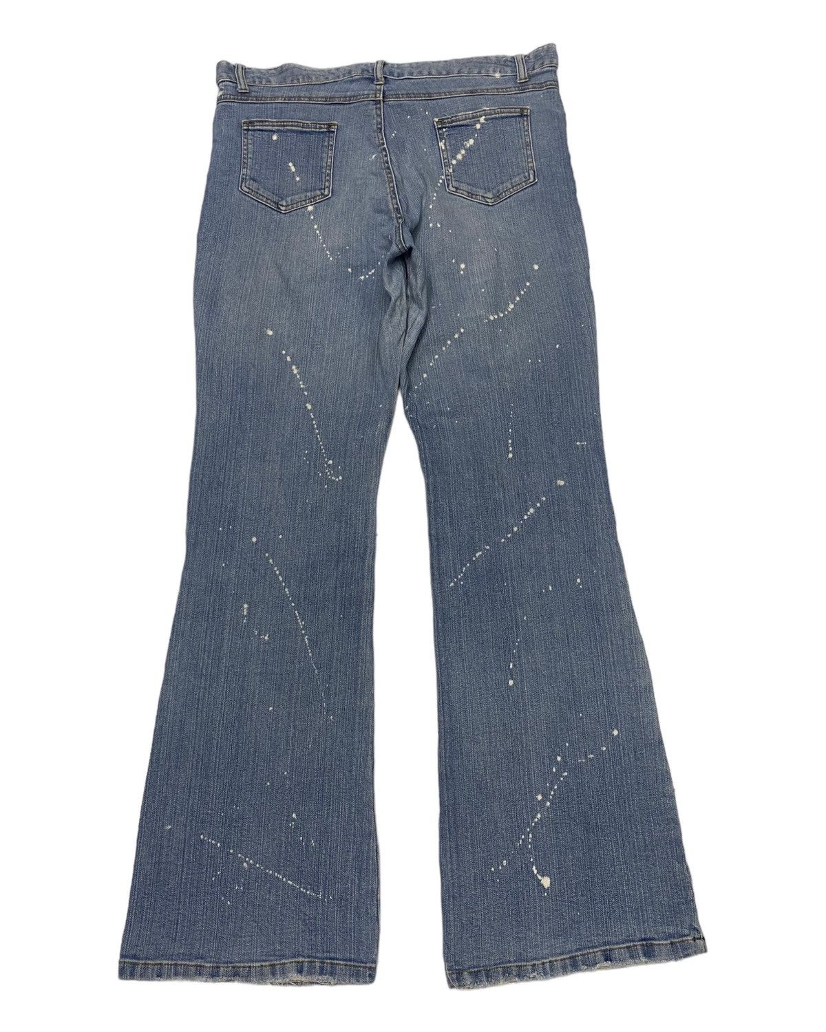 If Six Was Nine × Tornado Mart 🔥TORNADO MART JAPAN FLARE DISTRESSED DENIM CUSTOM MADE Size US 34 / EU 50 - 6 Thumbnail
