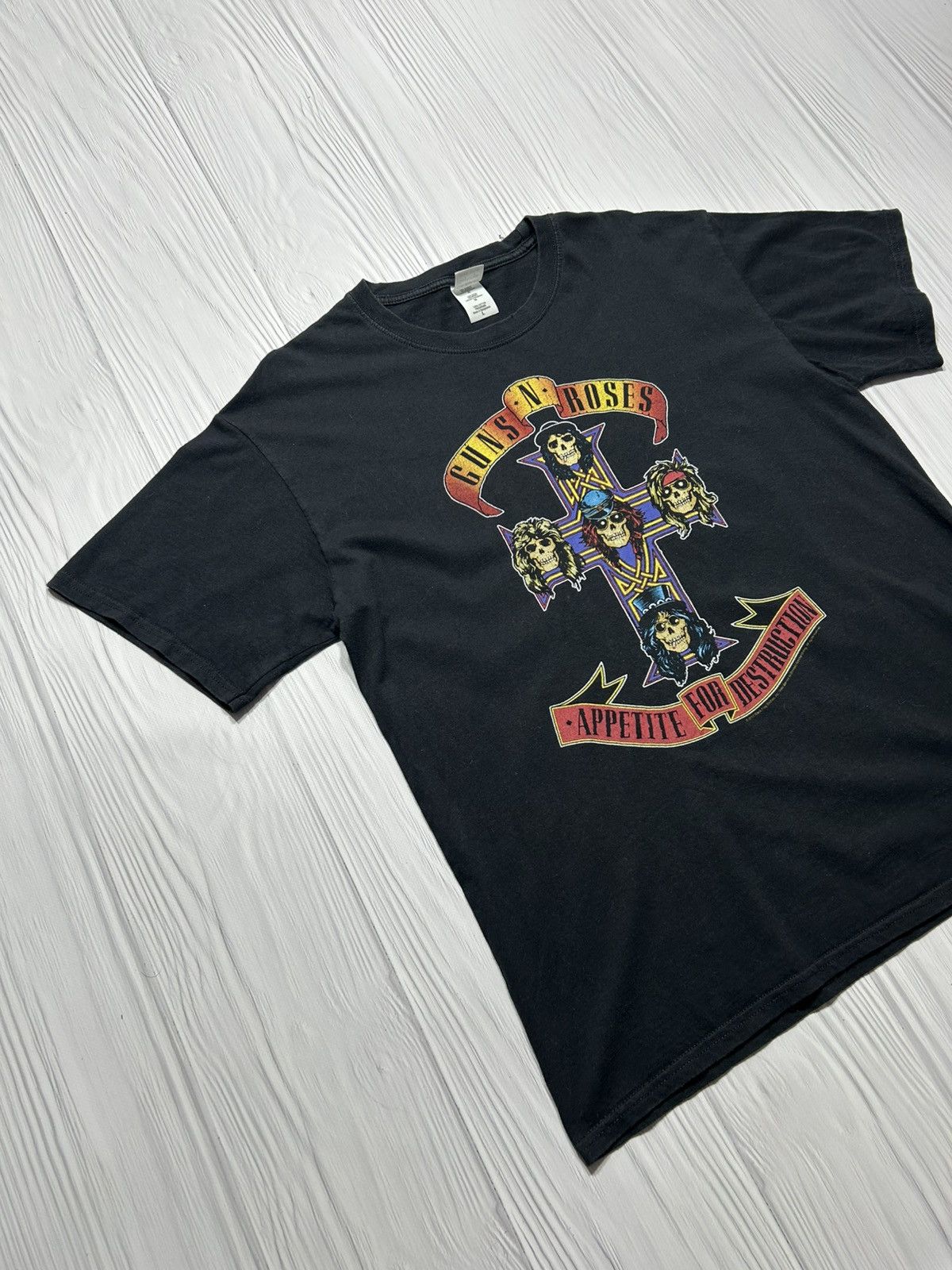 Band Tees Vintage Guns N Roses Appetite For Destruction 2012 T-Shirt Size US L / EU 52-54 / 3 - 3 Thumbnail