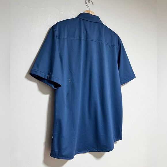 Kit and Ace Kit and Ace Blue Short-Sleeve Button-Up Shirt - L Size US L / EU 52-54 / 3 - 9 Thumbnail