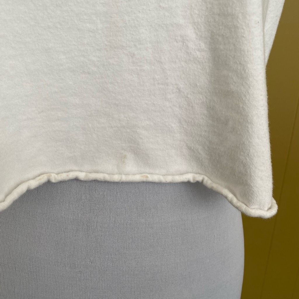 Other Wild Fable women S scoopneck short sleeve crop shirt white Size S / US 4 / IT 40 - 2 Thumbnail