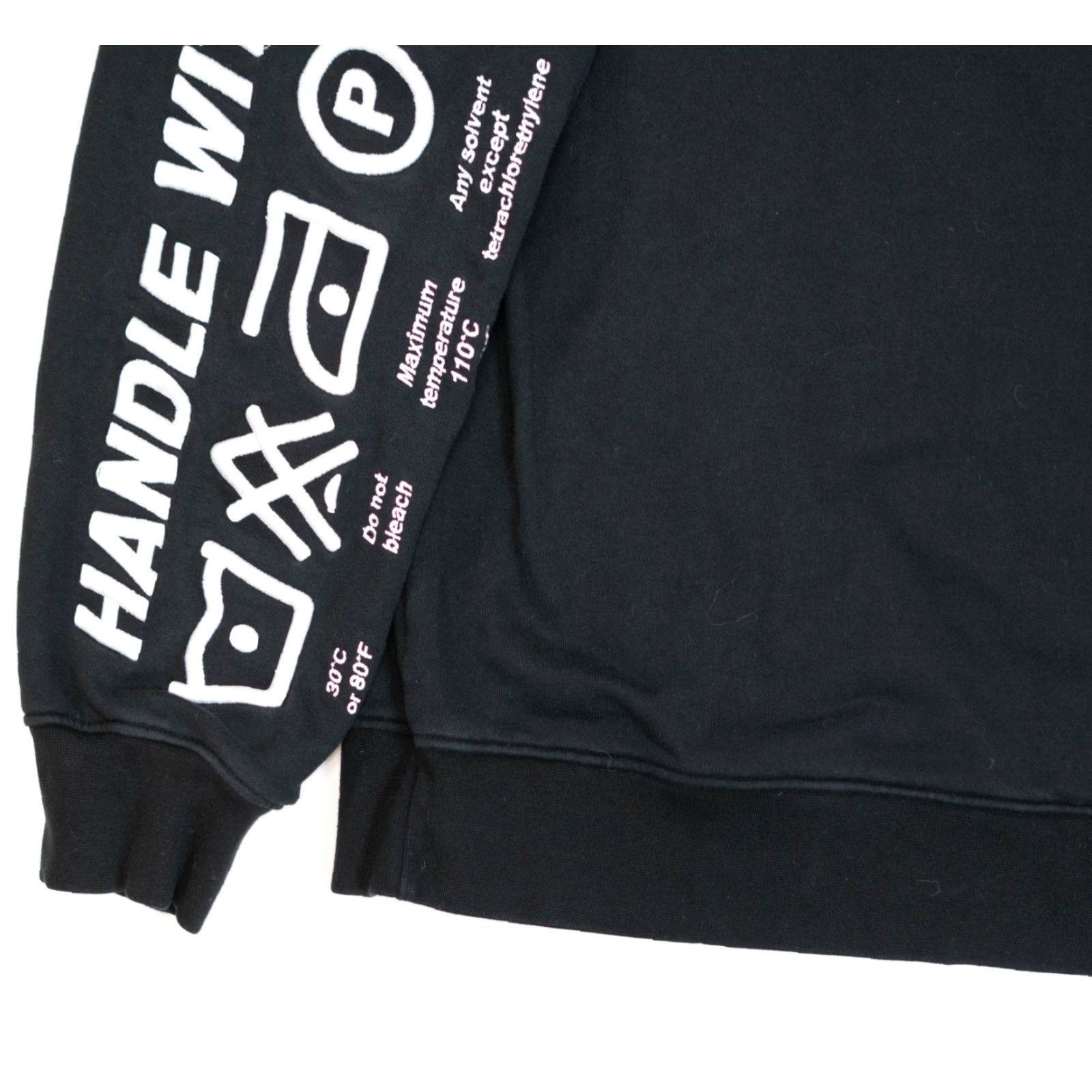 House Of Holland VINTAGE House of Holland Hoodie Sweatshirt Mens Womens 8 US 23x26 Black 100% Cotton Crew Neck Pullover Logo Embroidered Design Size M / US 6-8 / IT 42-44 - 5 Thumbnail