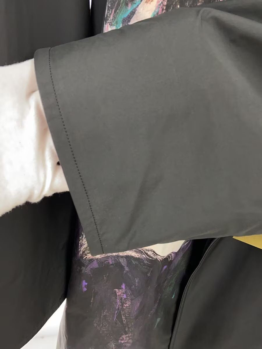 Yohji Yamamoto YOHJI YAMAMOTO POUR HOMME/24AW/LADY PRINT RAGLAN COAT Size US S / EU 44-46 / 1 - 6 Thumbnail