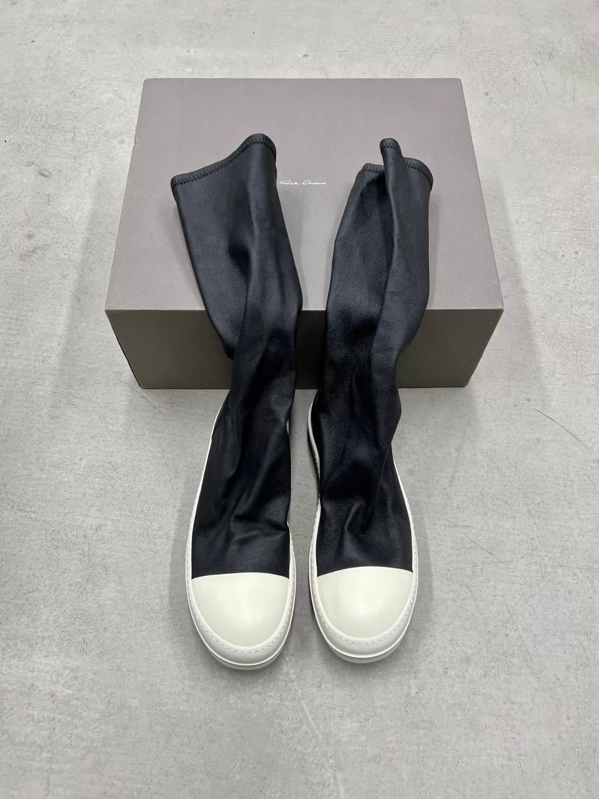 Rick Owens Rick Owens 17SS Sheepskin Mid-Calf Men's Boots Size US 7.5 / EU 40-41 - 1 Thumbnail