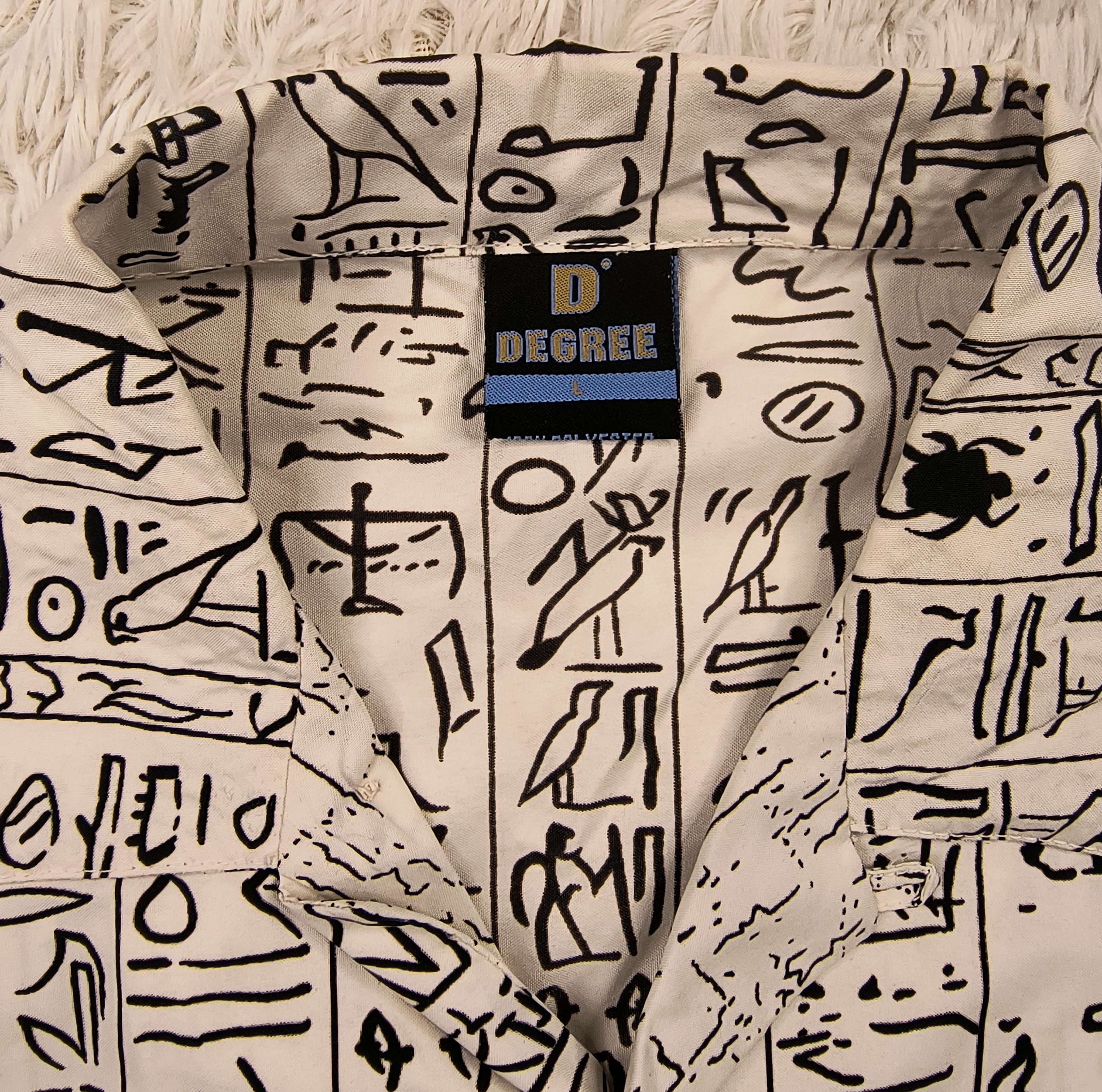 Other Vintage egyptian pharaoh Ramses II 90s button up shirt Size US L / EU 52-54 / 3 - 7 Thumbnail