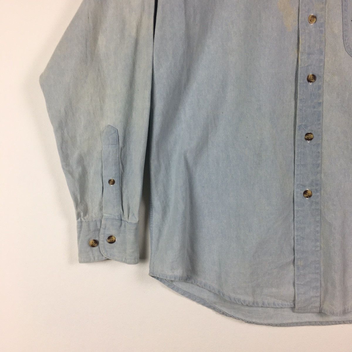 Cartoon Network × Vintage × Warner Bros Vintage Looney Tunes Long Sleeve Button Ups Shirt Size US M / EU 48-50 / 2 - 2 Thumbnail