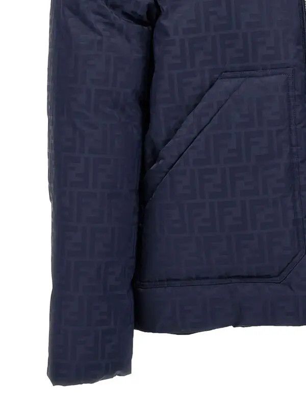 Fendi o1B3y1r0526 Puffer Jacket in Midnight Blue Size US XL / EU 56 / 4 - 4 Thumbnail