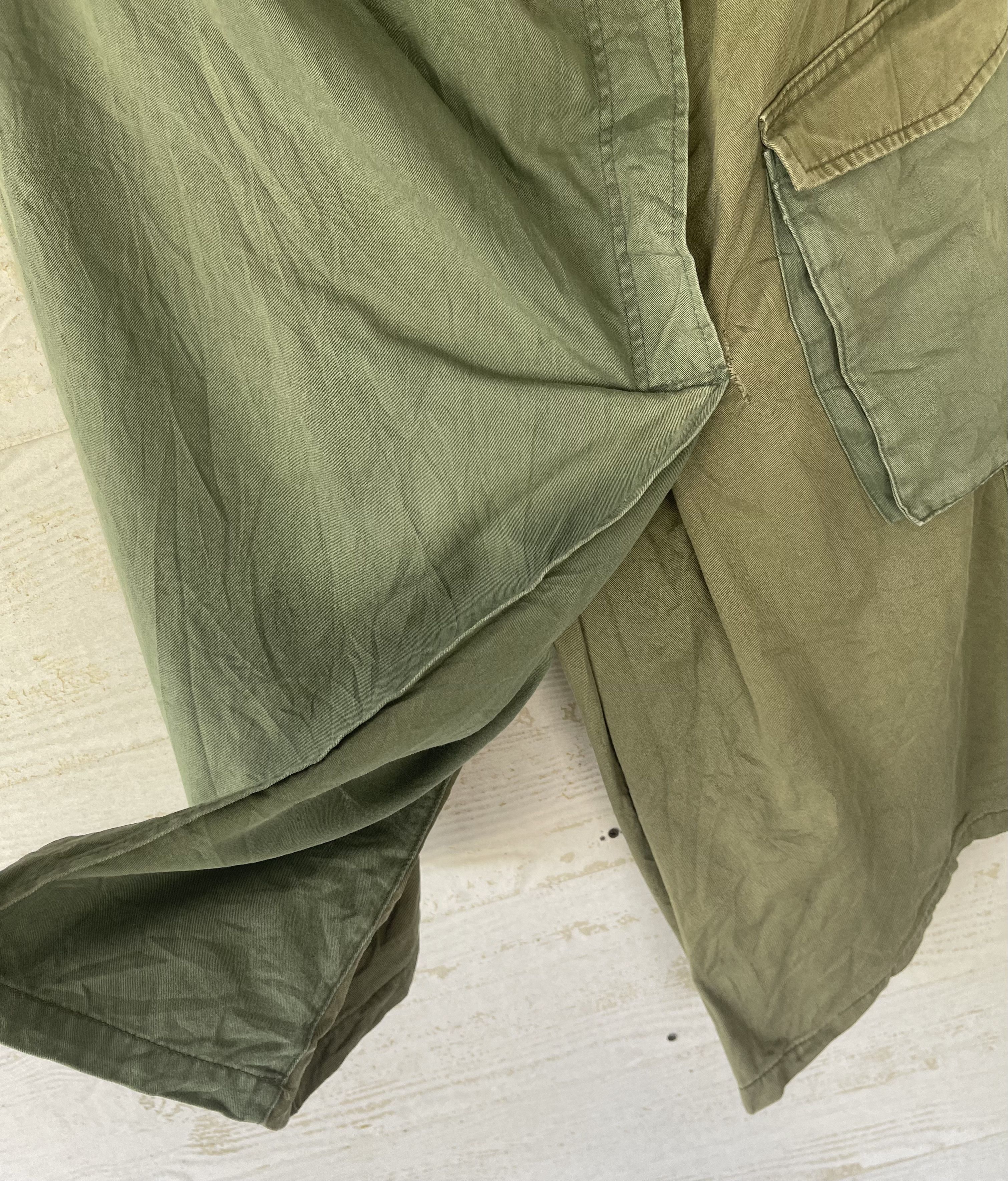 Japanese Brand RARE NIKO CROPPER PANTS INSPIRATION KAPITAL Size US 30 / EU 46 - 4 Thumbnail
