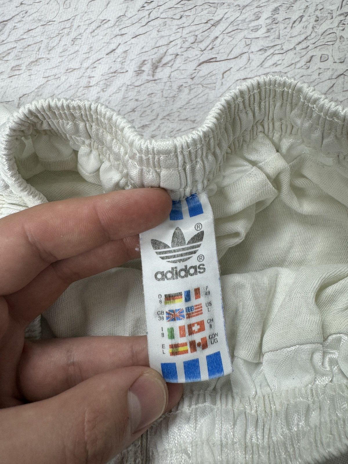 Adidas Adidas Football made in England shorts Blanc 90s vintage Size US 34 / EU 50 - 7 Thumbnail